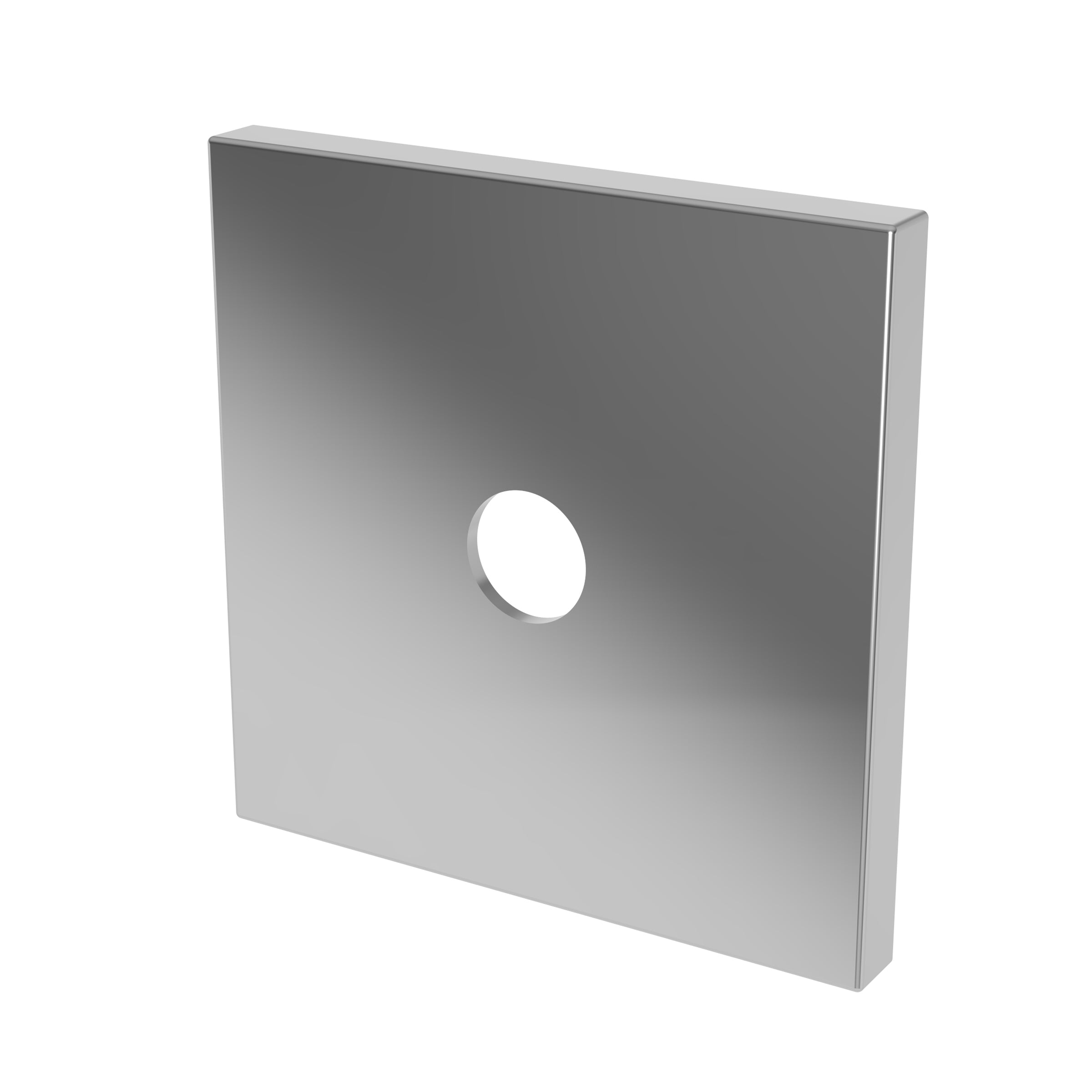 Polished Chrome Diverter Plate