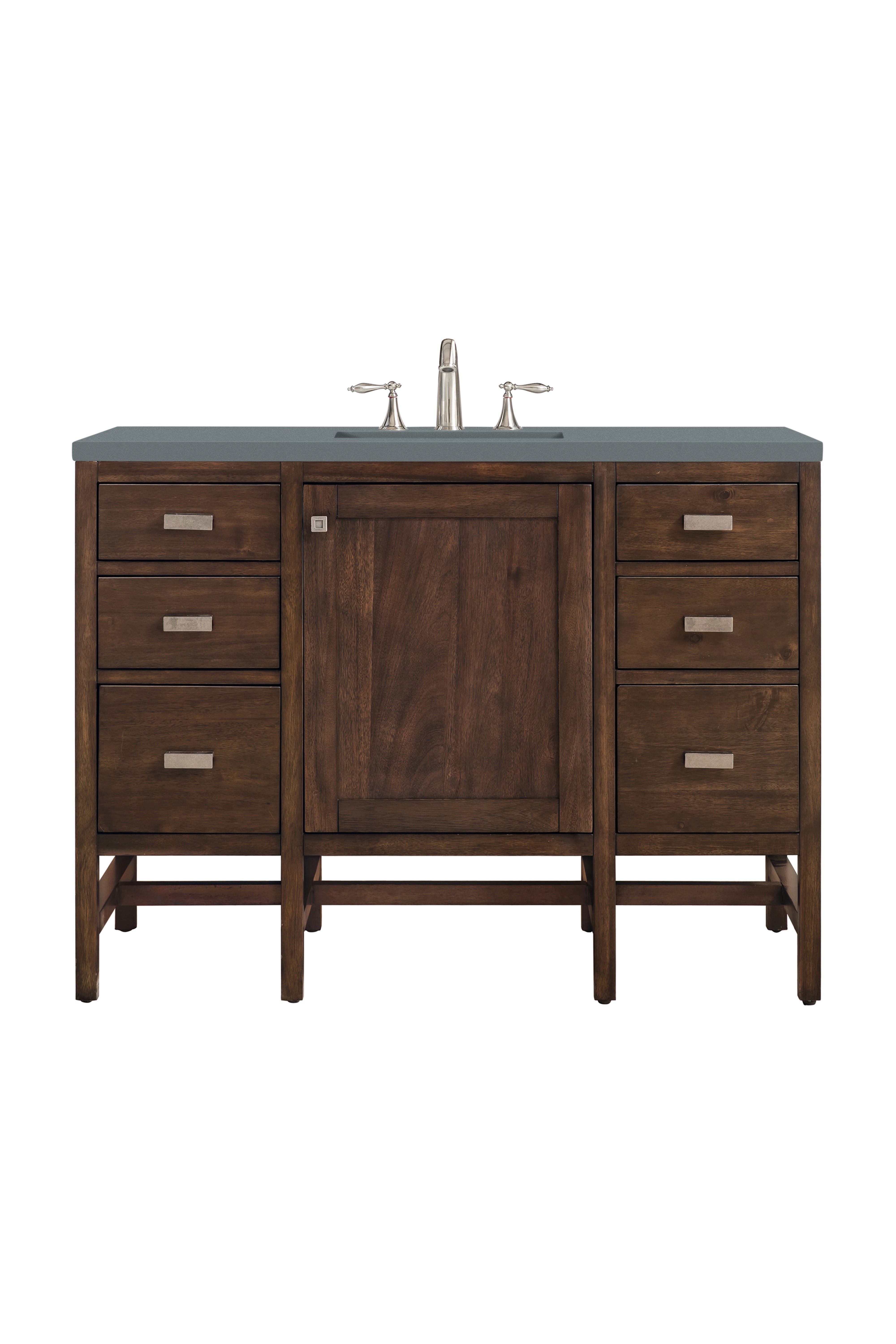 James Martin Addison 48" Single Vanity Set - Mid-Century Acacia by James Martin Vanities
