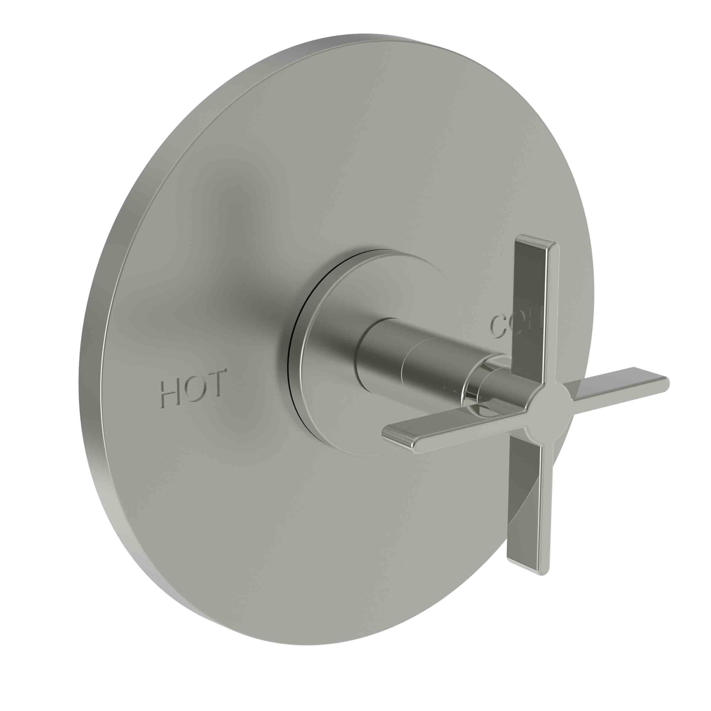 Newport Brass Tolmin Balanced Pressure Shower Trim Plate with Handle. Less showerhead, arm and flange.