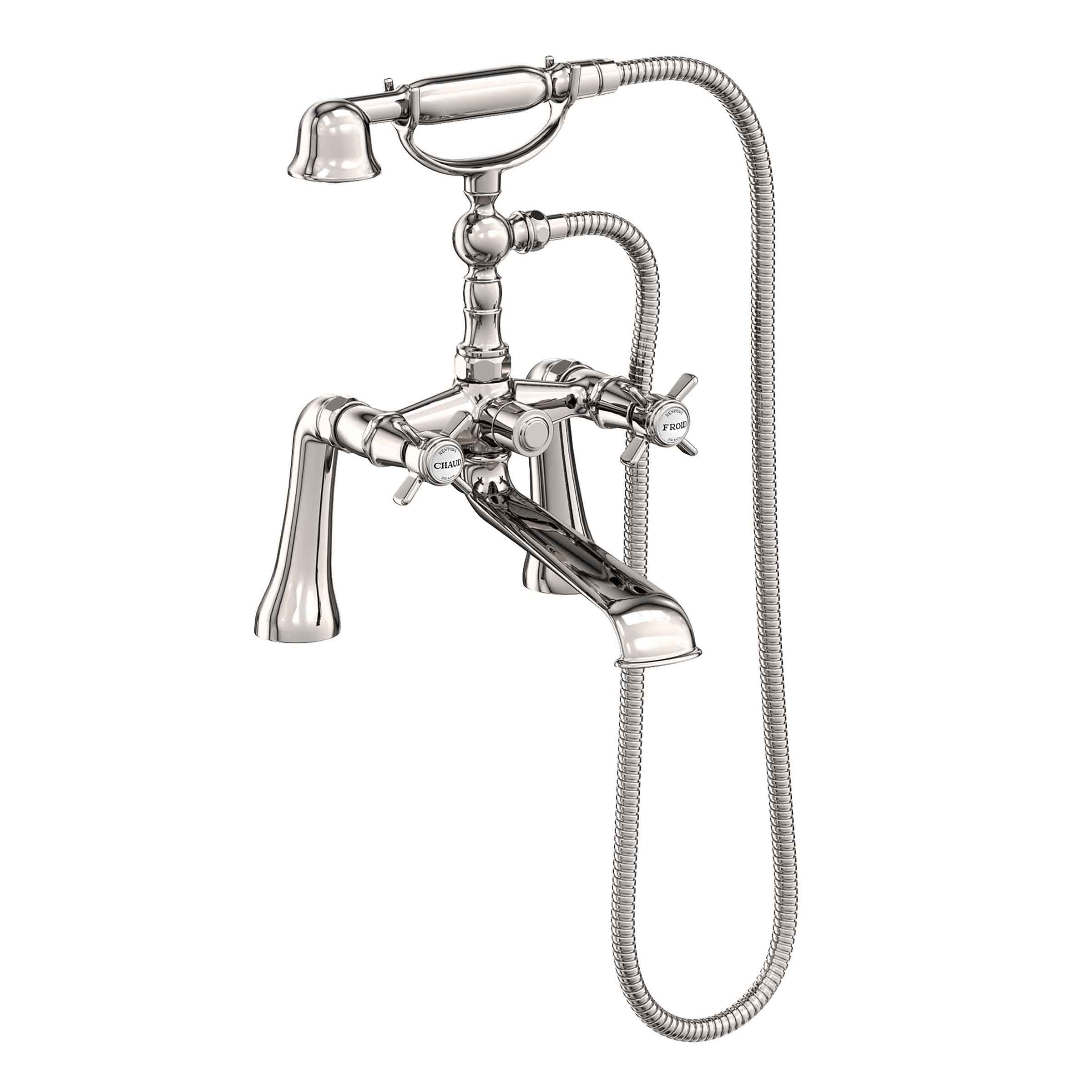 Newport Brass Fairfield Exposed Tub & Hand Shower Set - Deck Mount
