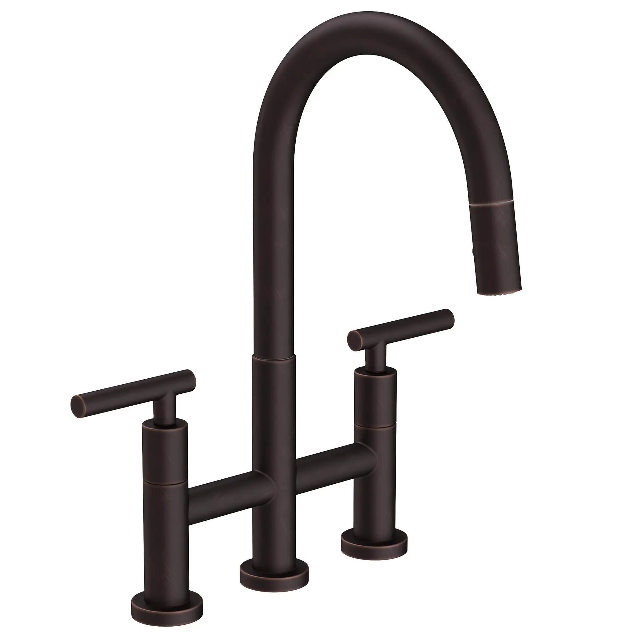 Newport Brass East Linear Kitchen Bridge Pull-Down Faucet by Newport Brass