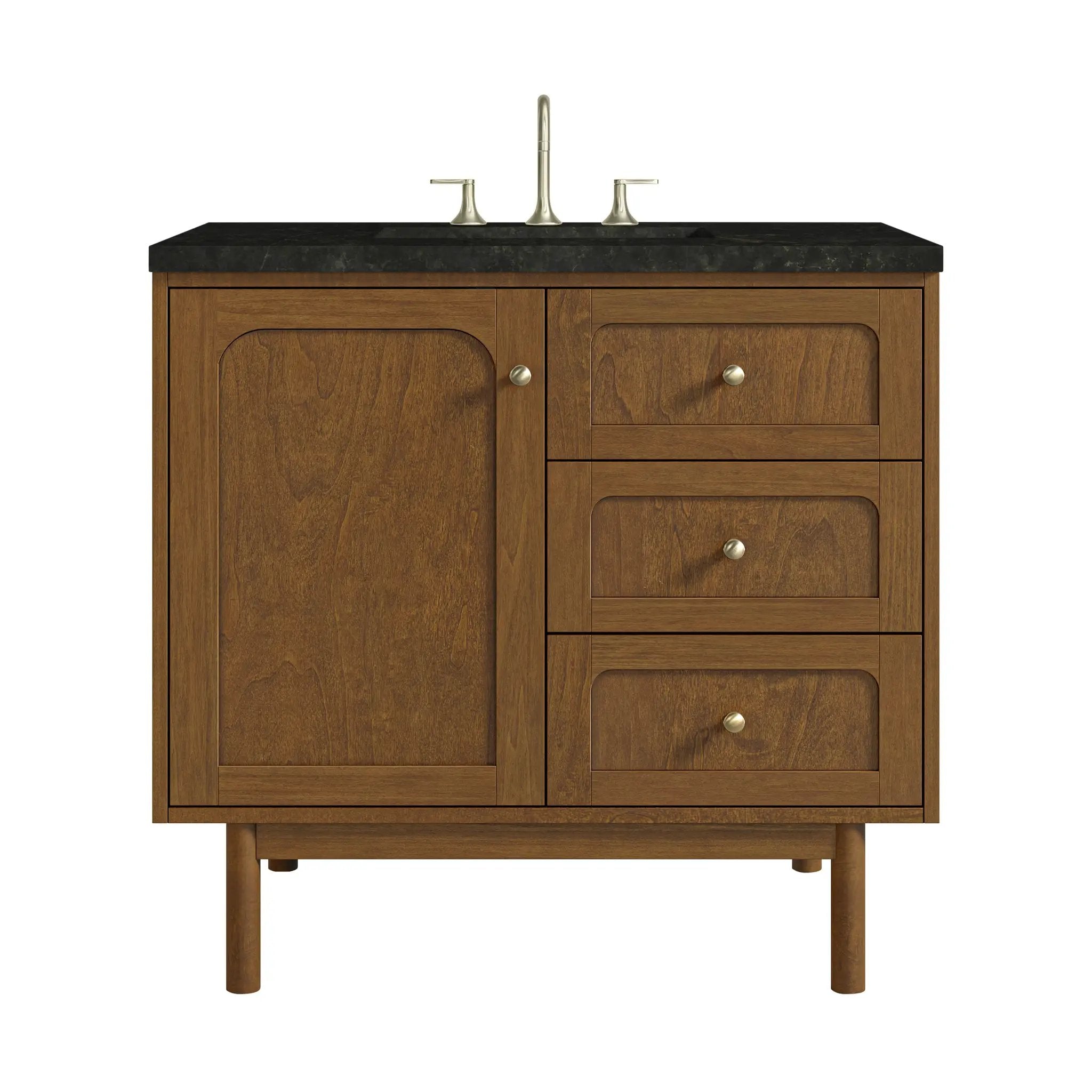 James Martin Laurent 36" Single Vanity Set - Honey Oak by James Martin Vanities