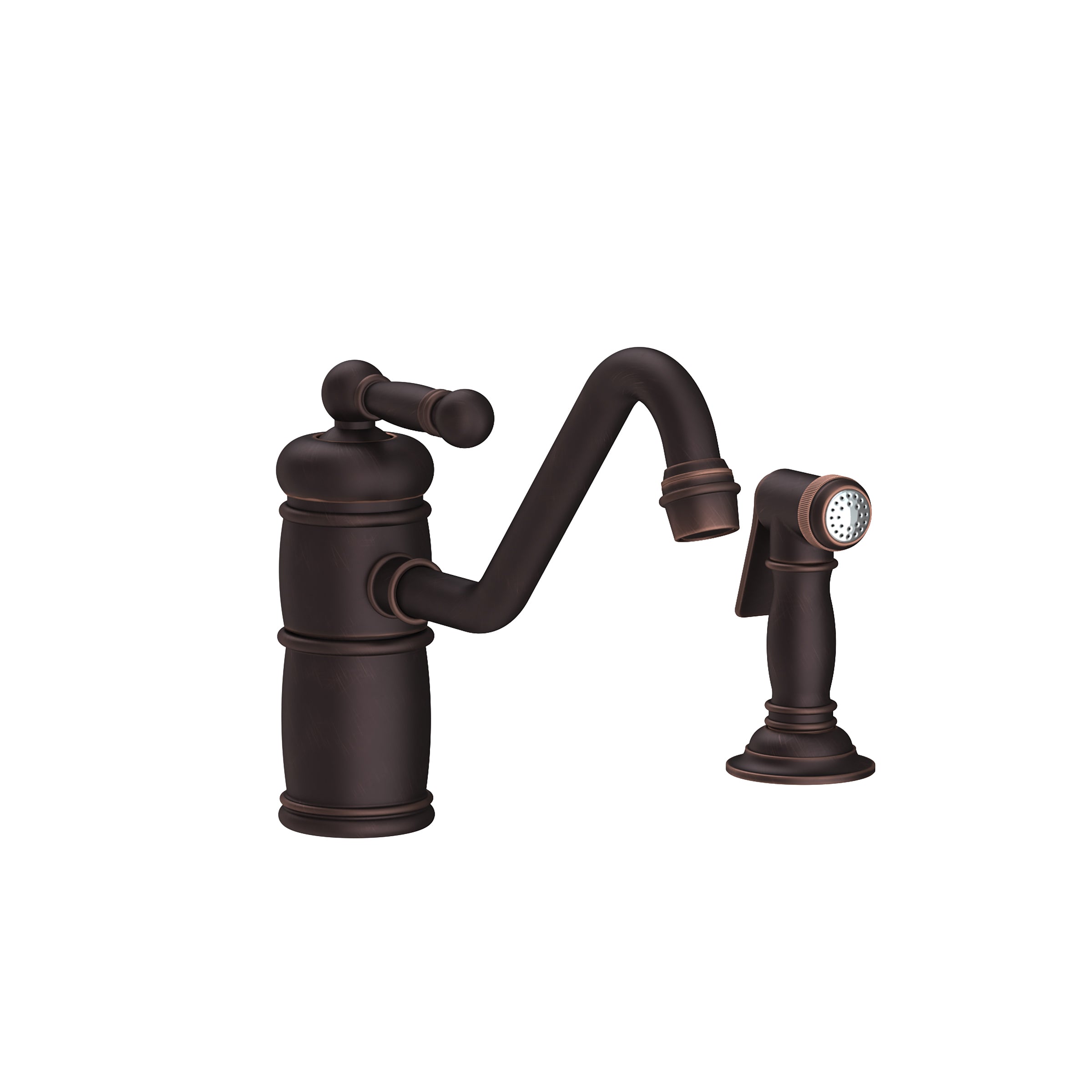 Newport Brass Nadya Single Handle Kitchen Faucet with Side Spray