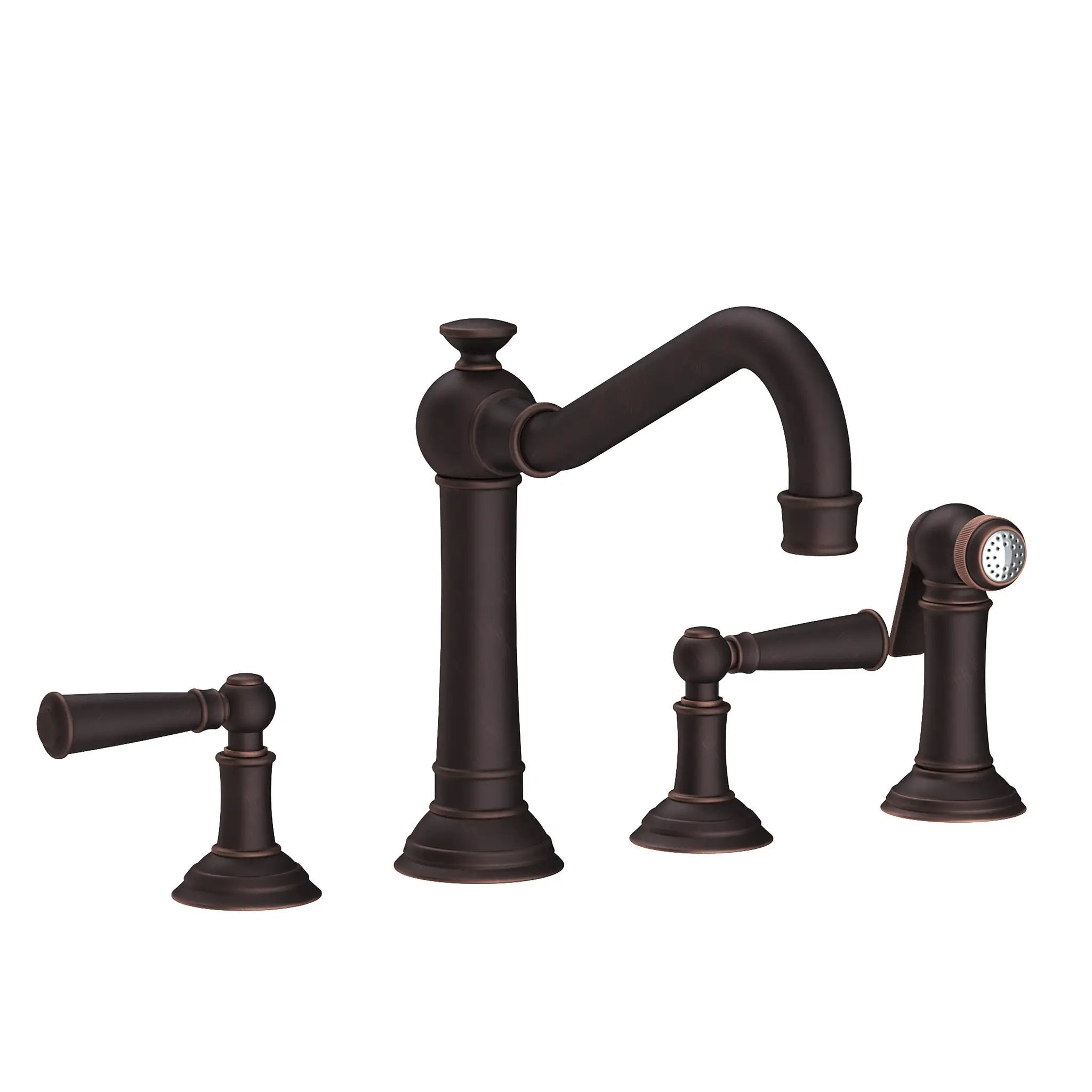 Newport Brass Jacobean Kitchen Faucet with Side Spray by Newport Brass