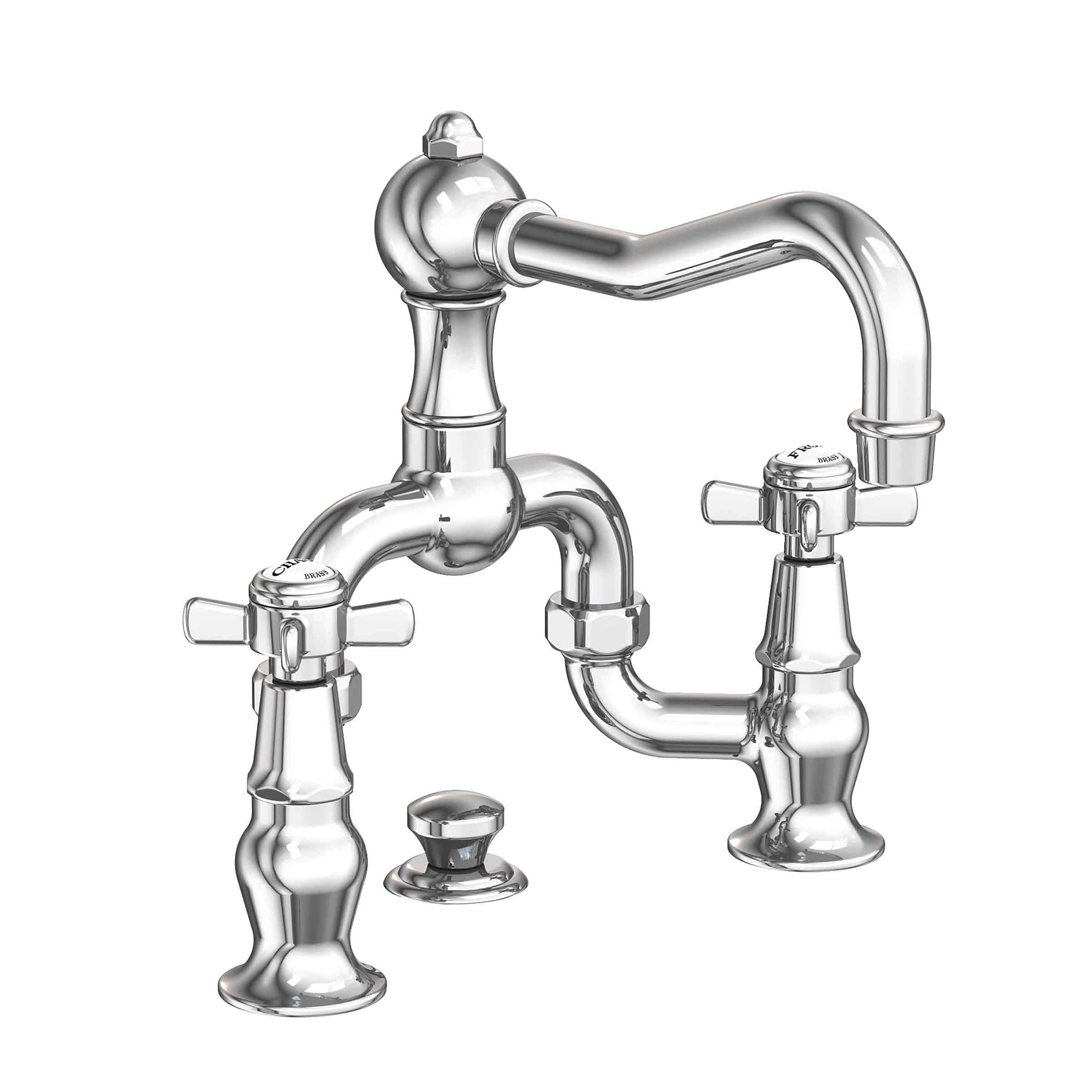 Polished Chrome Bridge Faucet