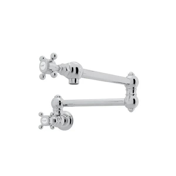 polished chrome pot filler