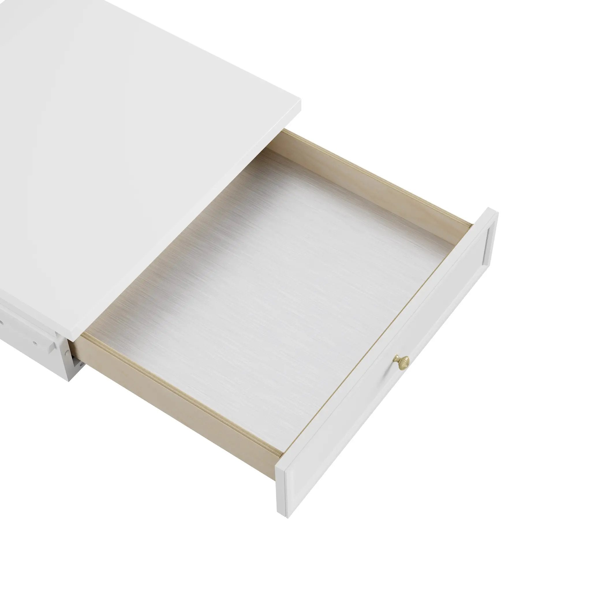 bright white drawer