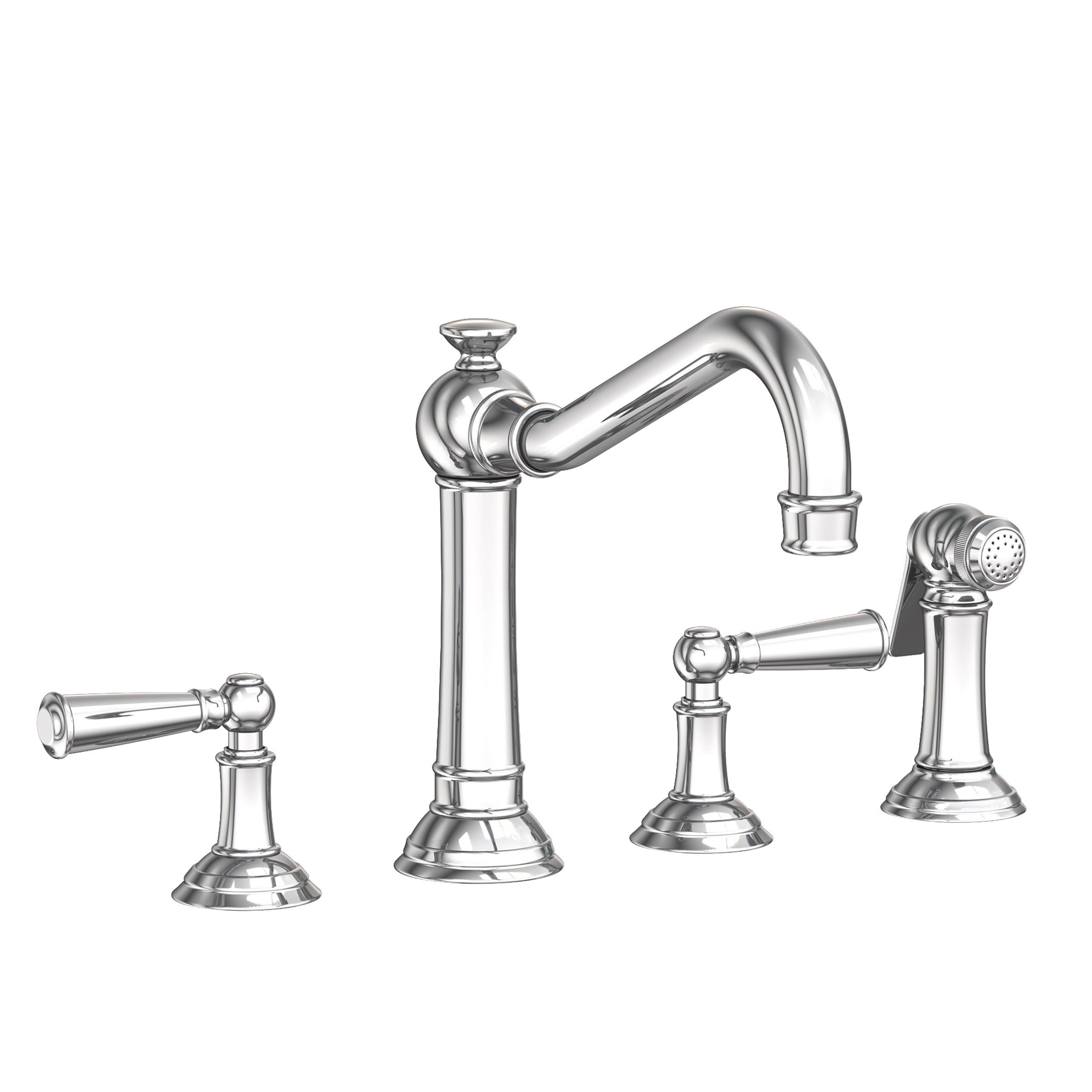 Polished Chrome Kitchen Faucet