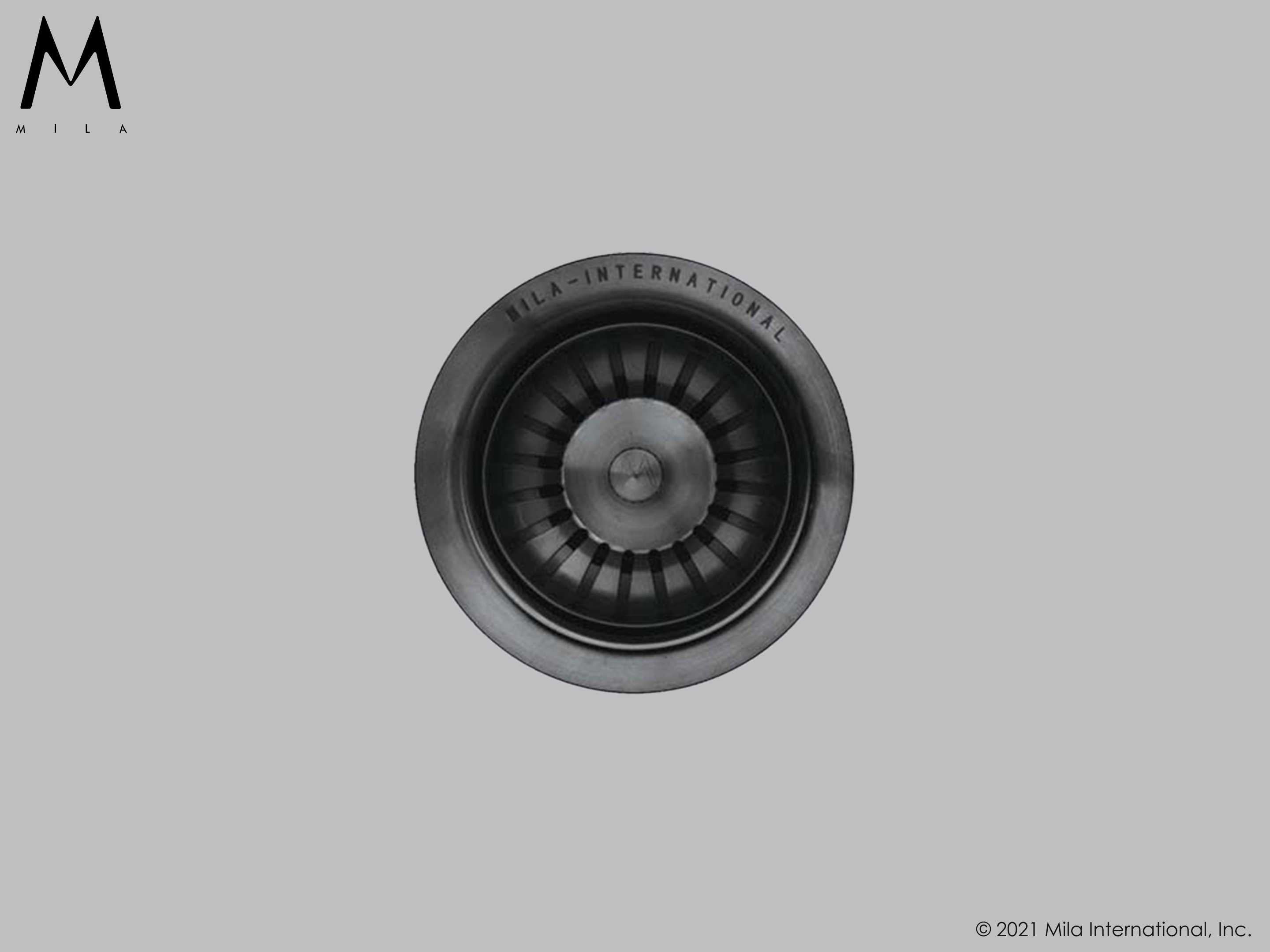 MILA solid stainless steel sink disposal collar