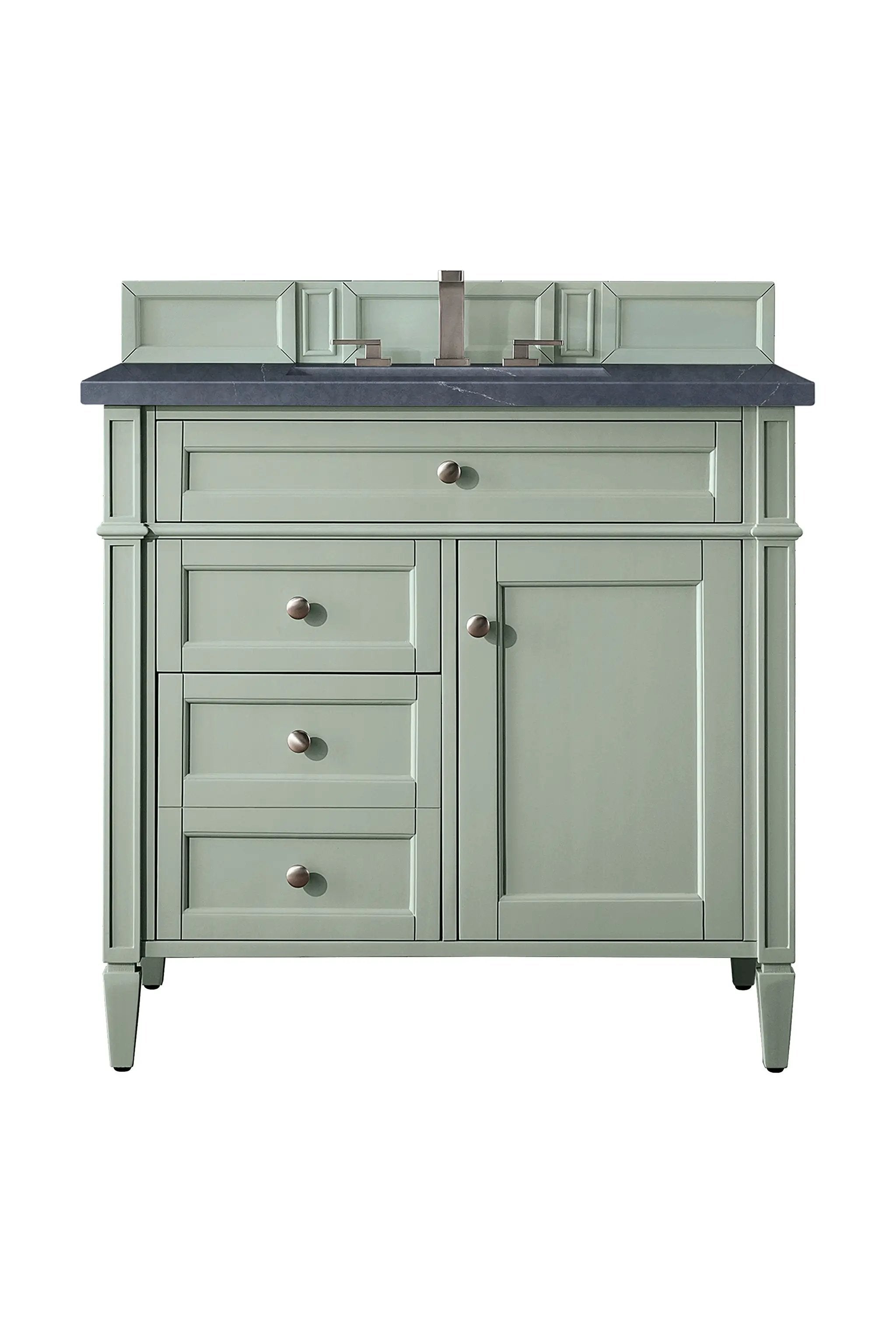 James Martin Brittany 36" Single Vanity Set - Sage Green by James Martin Vanities