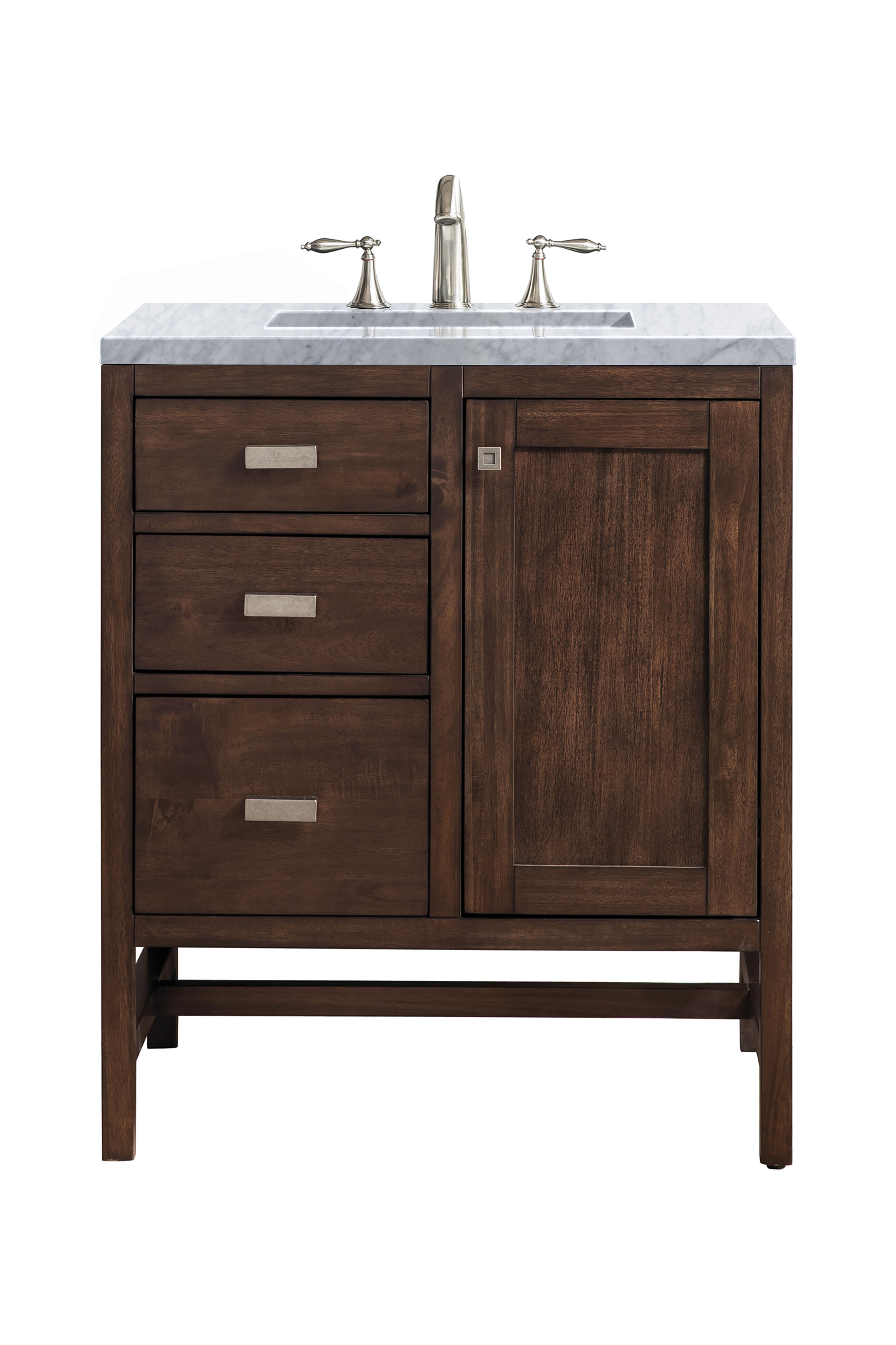 James Martin Addison 30" Single Vanity Set - Mid-Century Acacia by James Martin Vanities