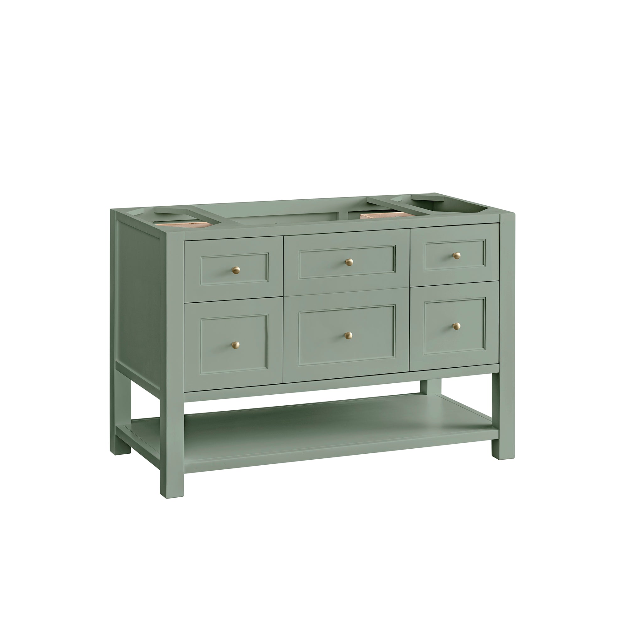 James Martin Vanities Breckenridge 48" Single Vanity - Smokey Celadon