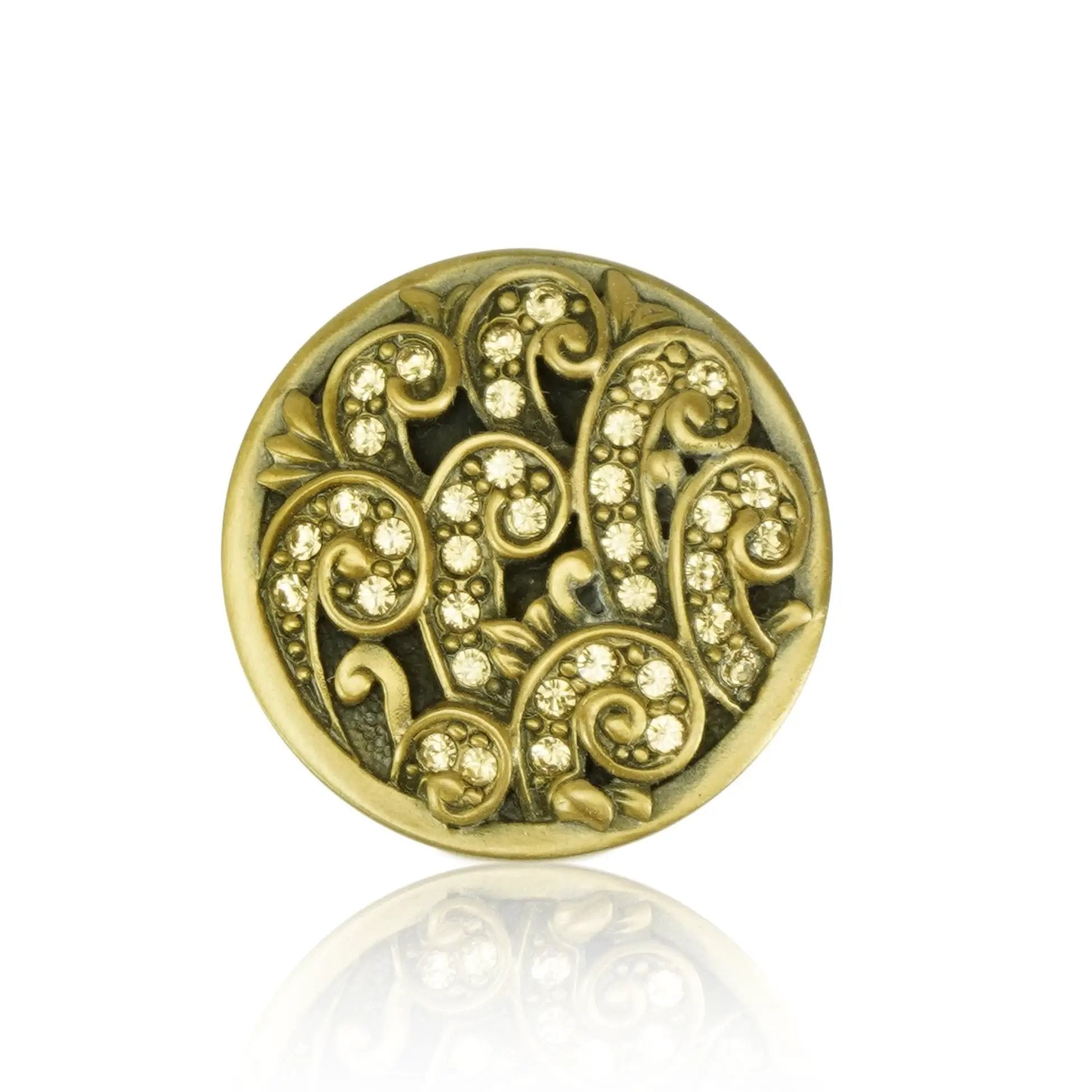 museum gold knob