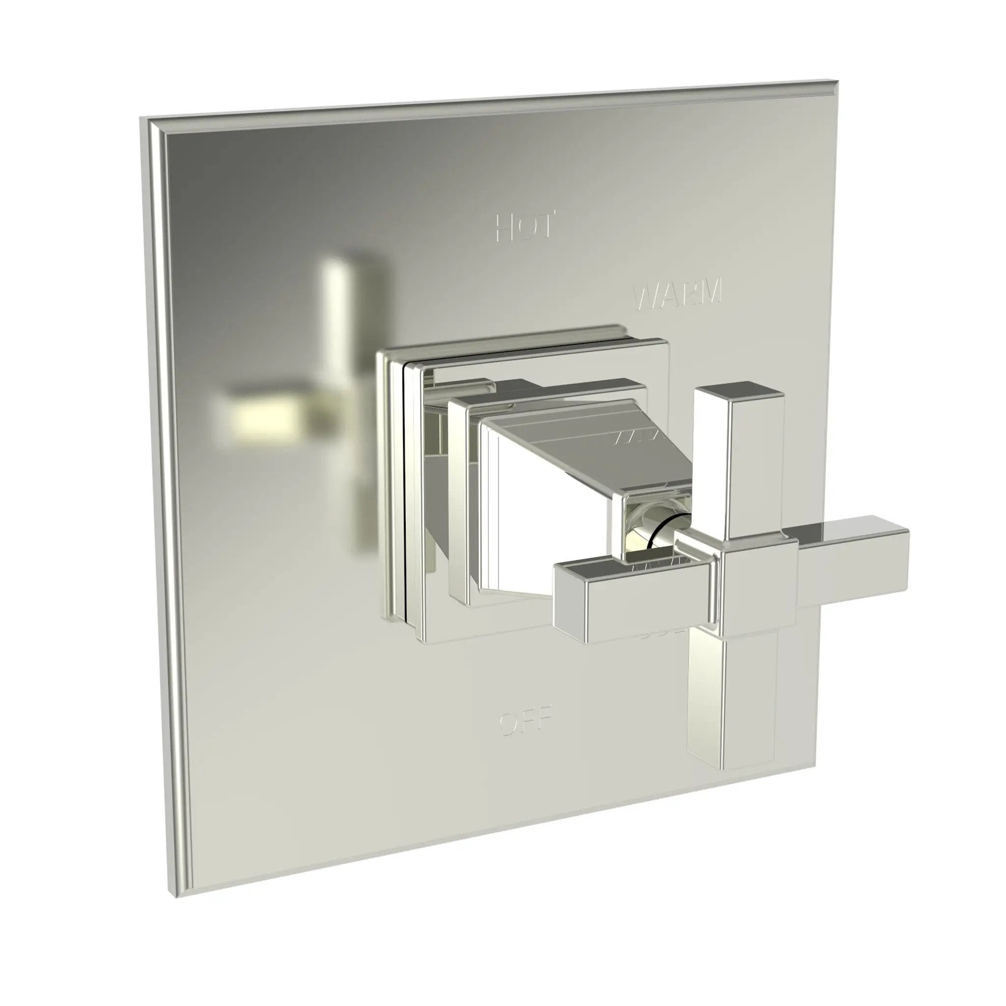 Newport Brass Malvina Balanced Pressure Shower Trim Plate with Handle. Less showerhead, arm and flange. by Newport Brass