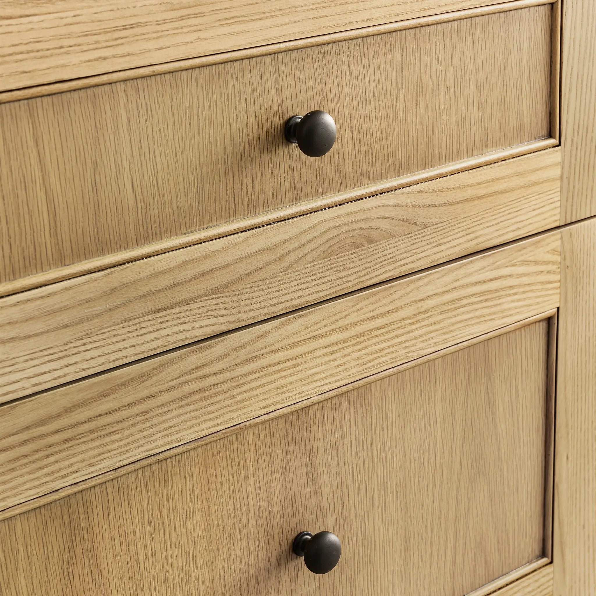 light natural oak vanity