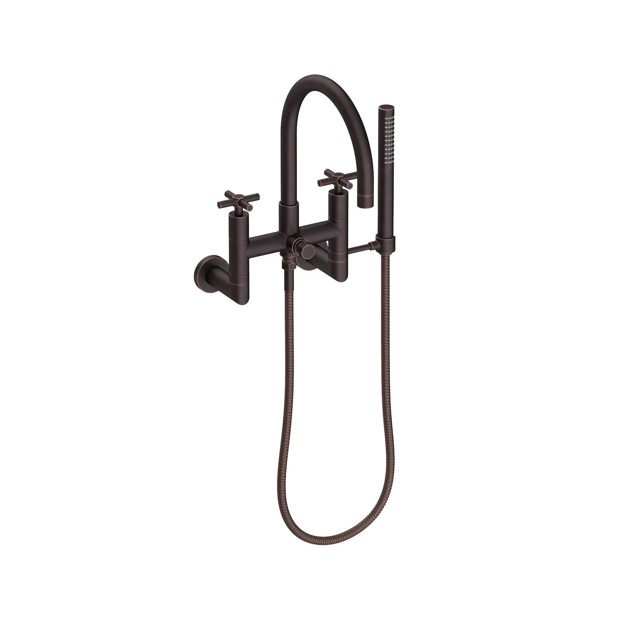 Newport Brass East Linear Exposed Tub & Hand Shower Set - Wall Mount by Newport Brass