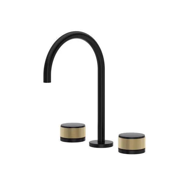 Rohl Amahle Widespread Lavatory Faucet with C-Spout by Rohl