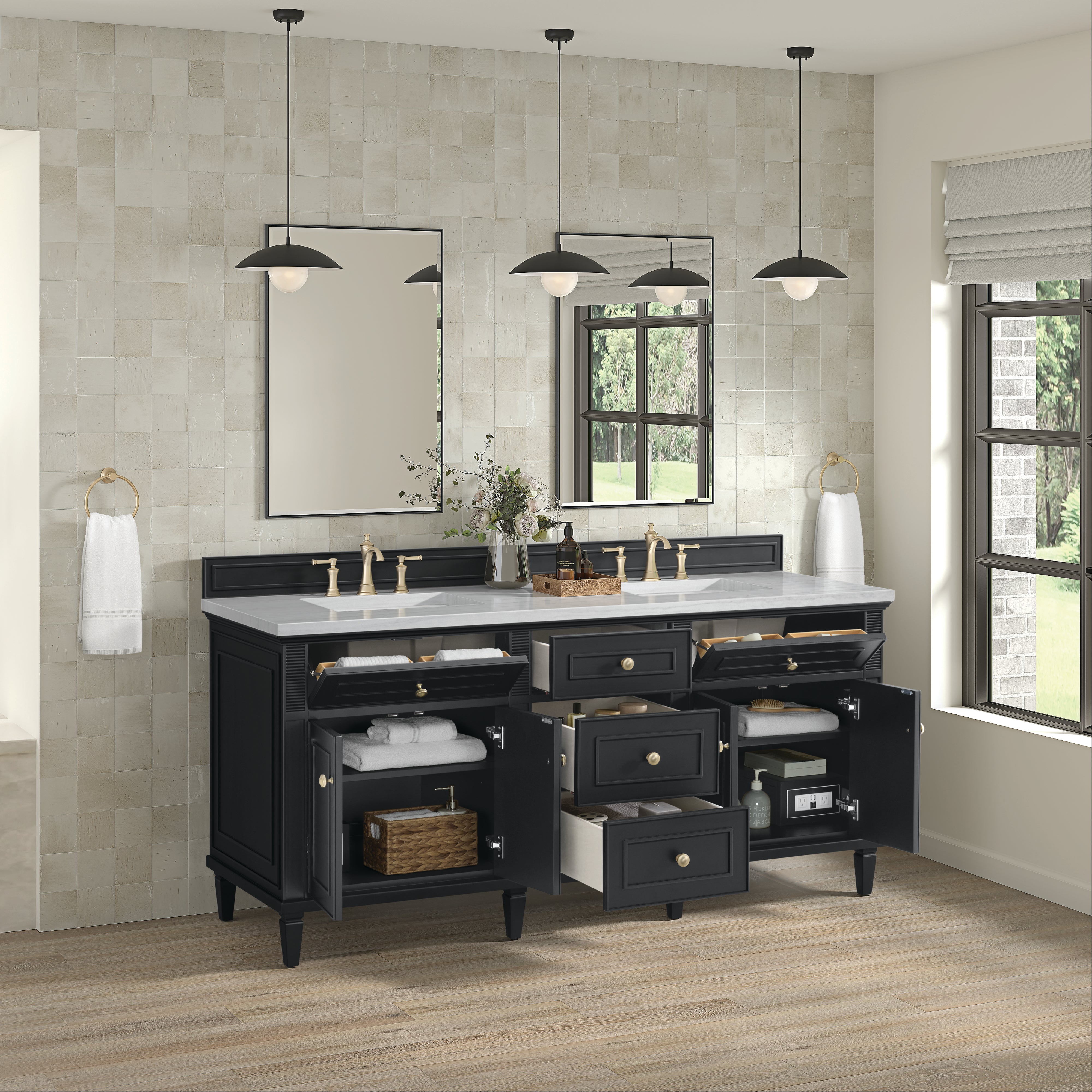 arctic fall solid surface top vanity