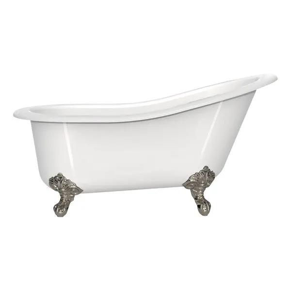 Victoria + Albert Shropshire 61" x 30" Freestanding Slipper Bathtub - Overflow by Victoria and Albert