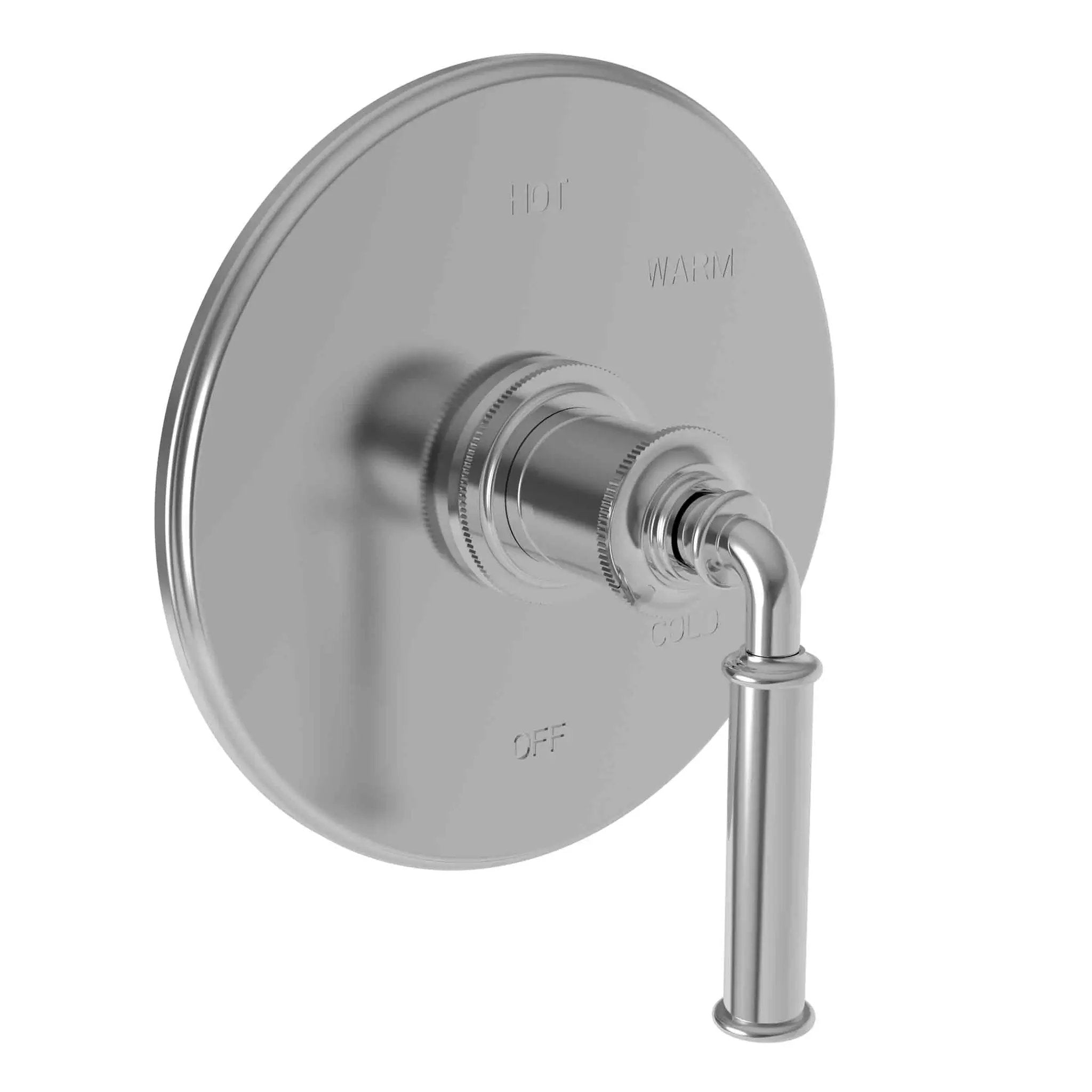 polished chrome shower trim plate