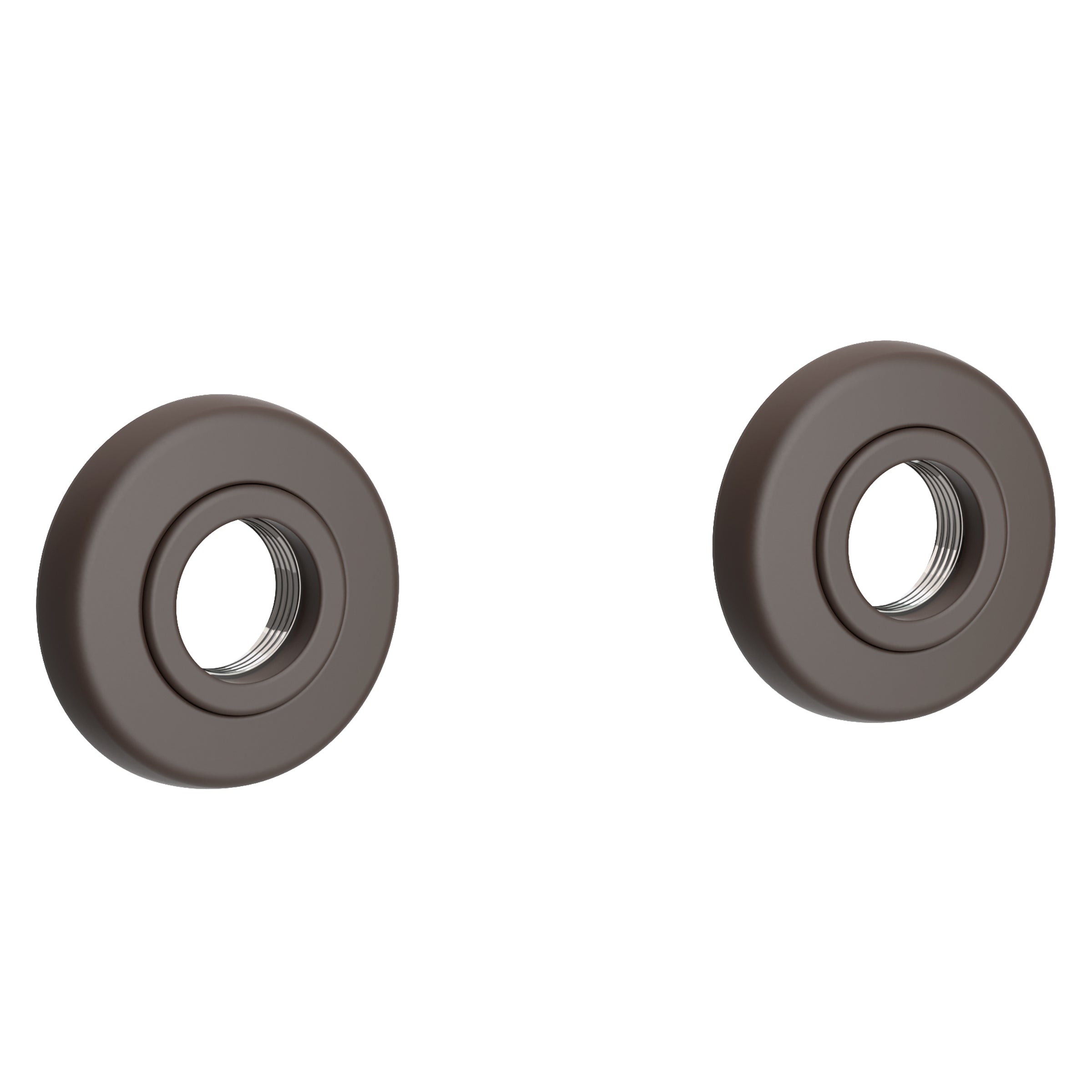 Newport Brass East Linear Grab Bar Decorative Rings & Mounting Kit