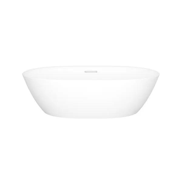 Victoria + Albert Lussari 21" x 13" Oval Vessel Lavatory Sink - Integrated Overflow by Victoria and Albert