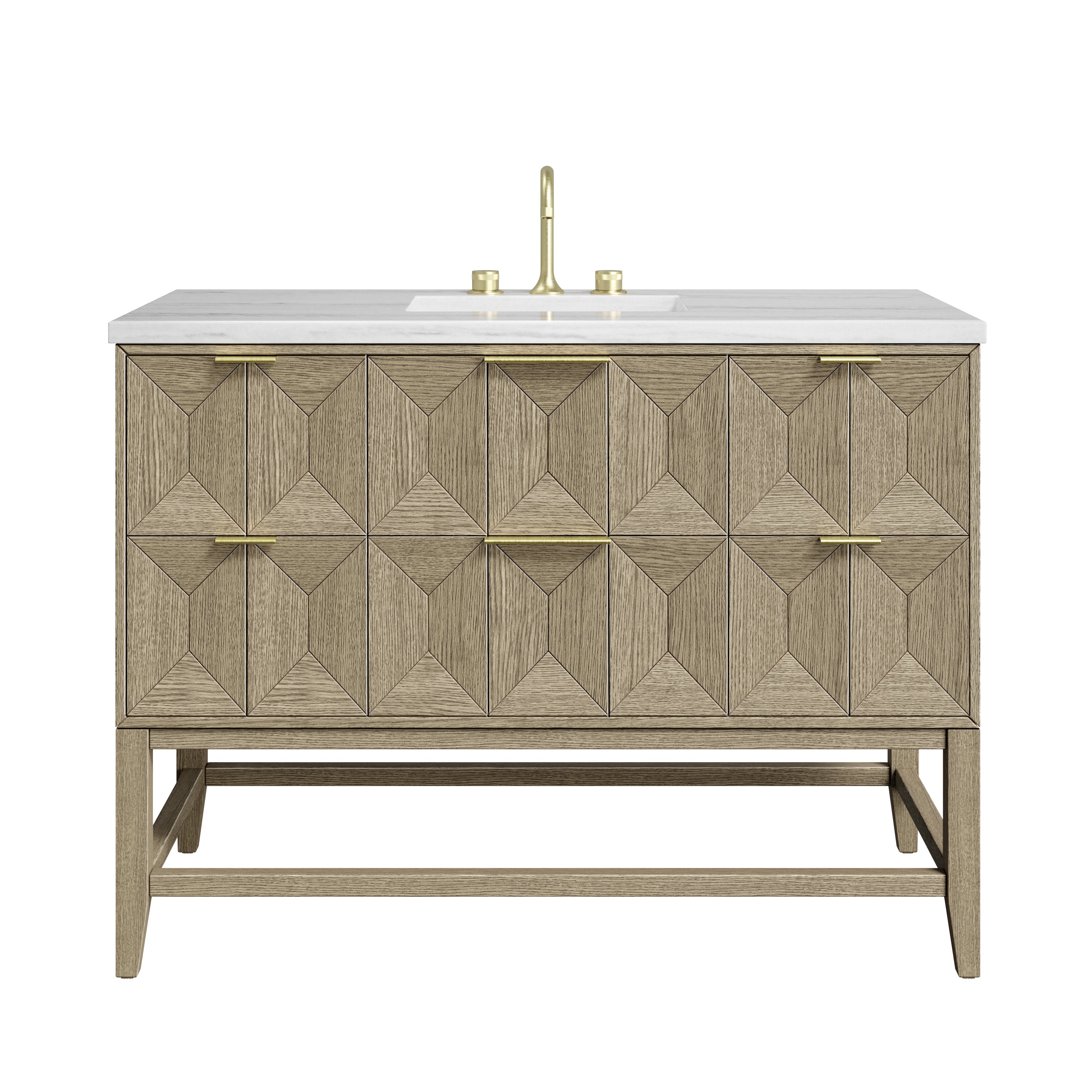 arctic fall solid surface top vanity