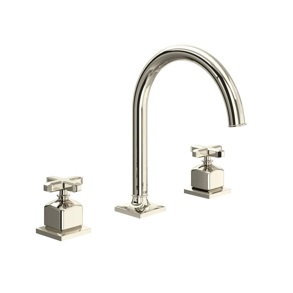 Rohl Apothecary Widespread Lavatory Faucet with C-Spout by Rohl