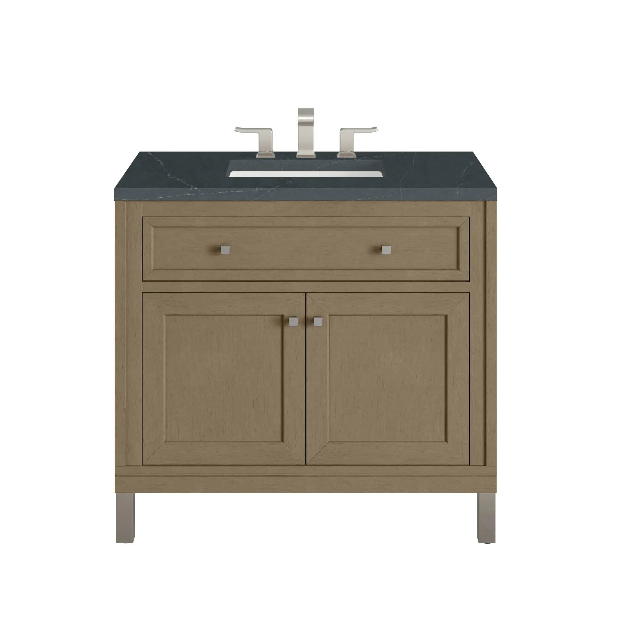 James Martin Chicago 36" Single Vanity Set - Walnut Whisper by James Martin Vanities