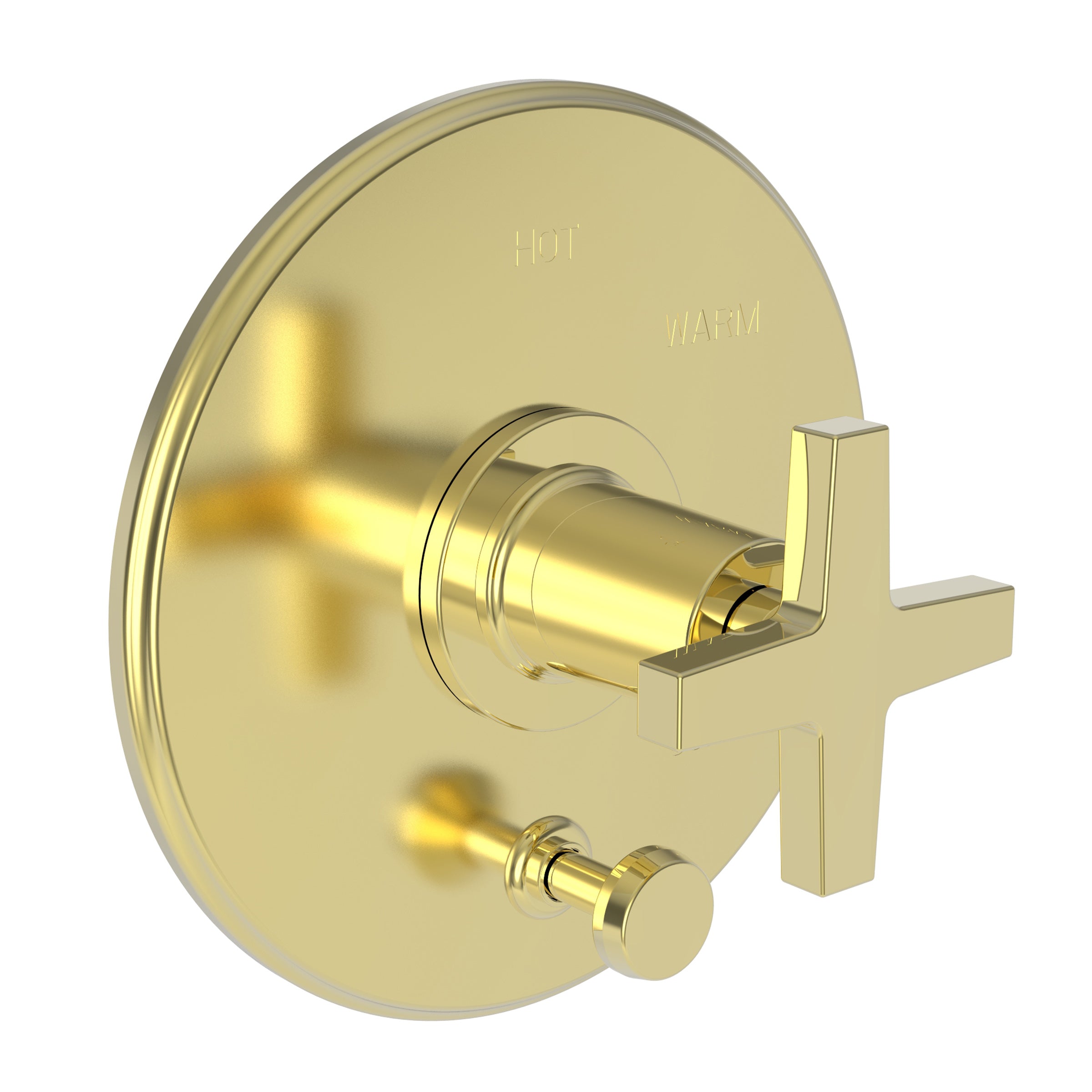 Newport Brass Dorrance Balanced Pressure Tub & Shower Diverter Plate with Handle. Less Showerhead, arm and flange.