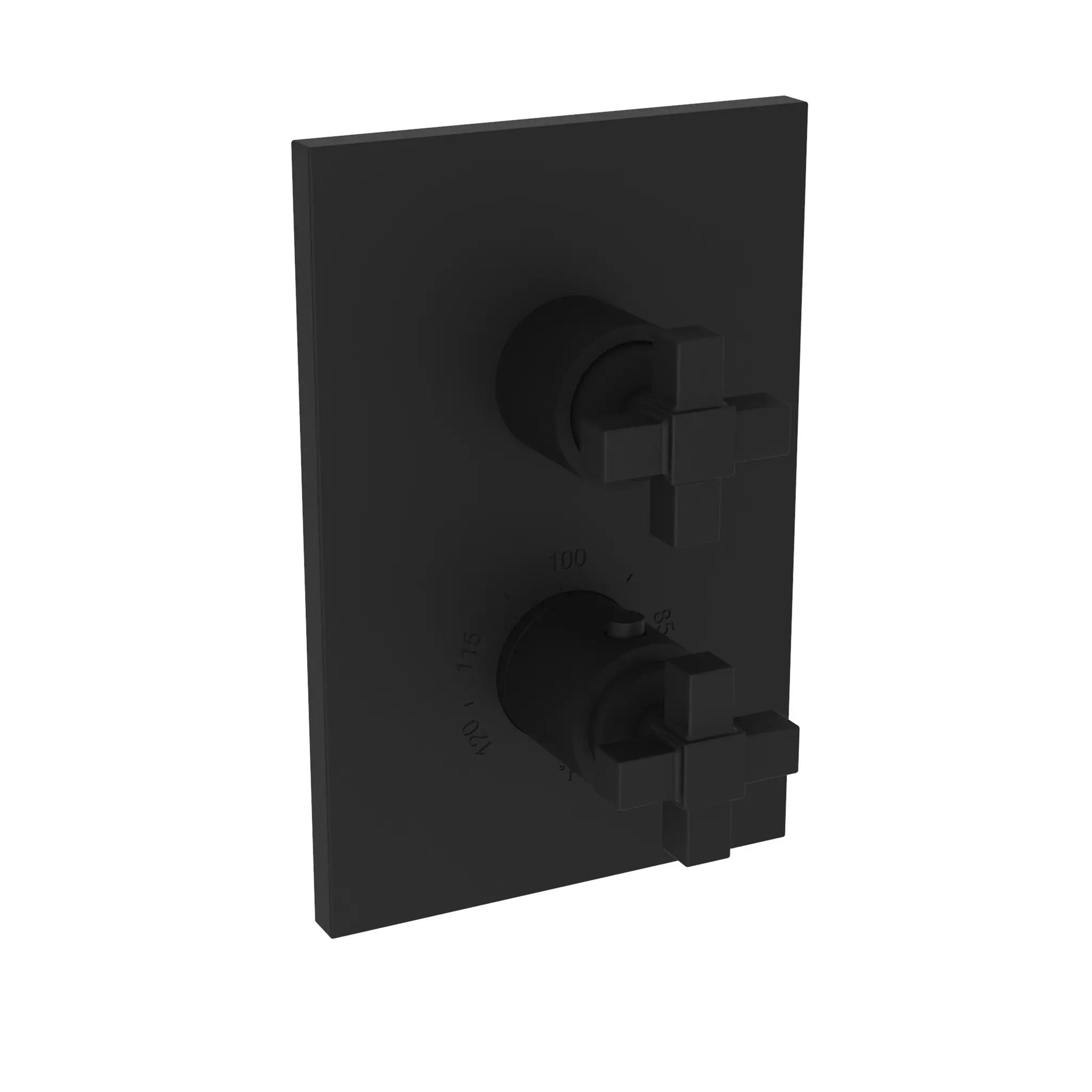 Newport Brass Malvina 1/2" Square Thermostatic Trim Plate with Handle by Newport Brass