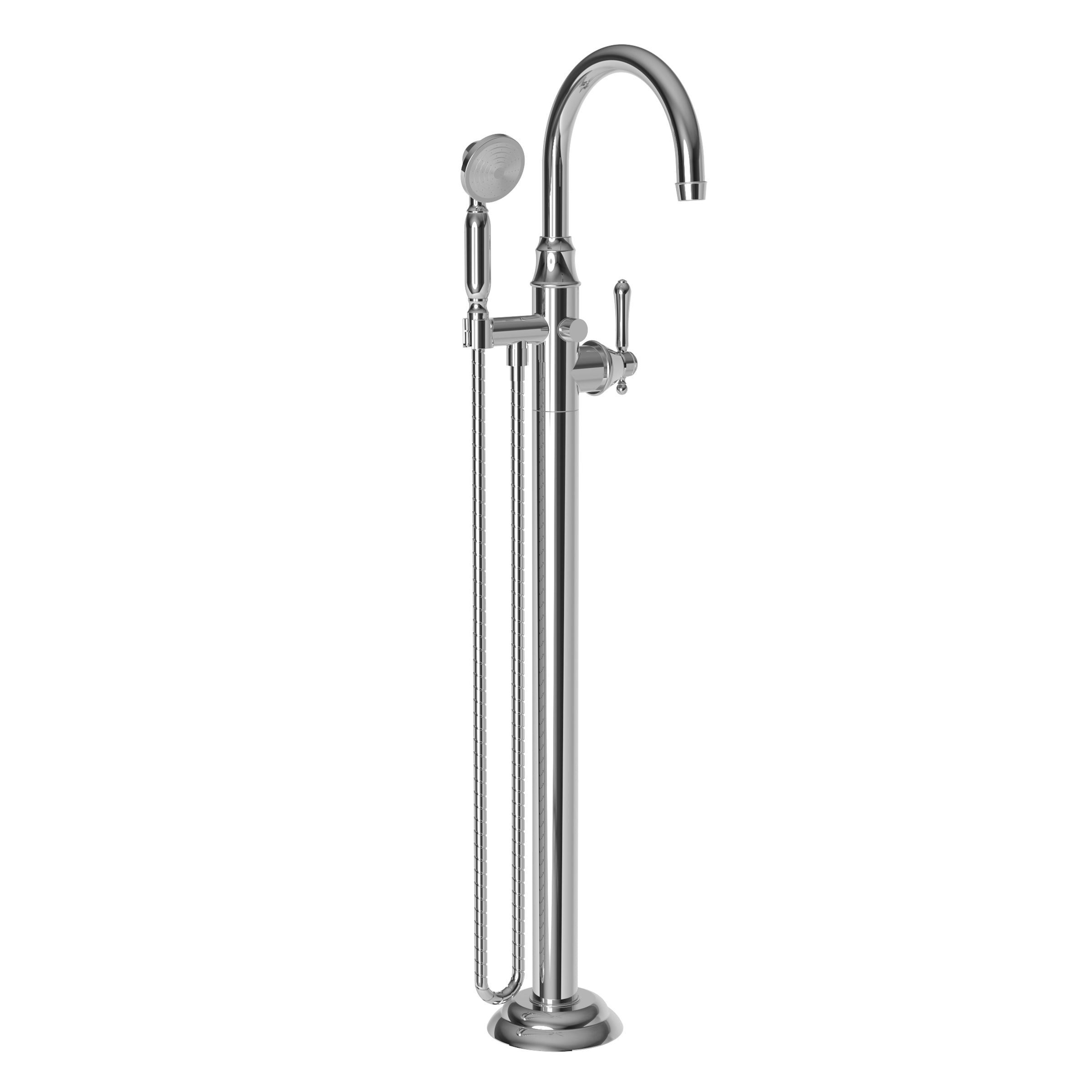polished chrome hand shower set