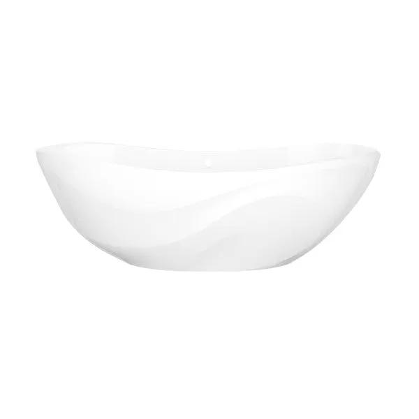 Victoria + Albert Seros 70" x 30" Freestanding Soaking Bathtub With Curved Rim - Overflow by Victoria and Albert