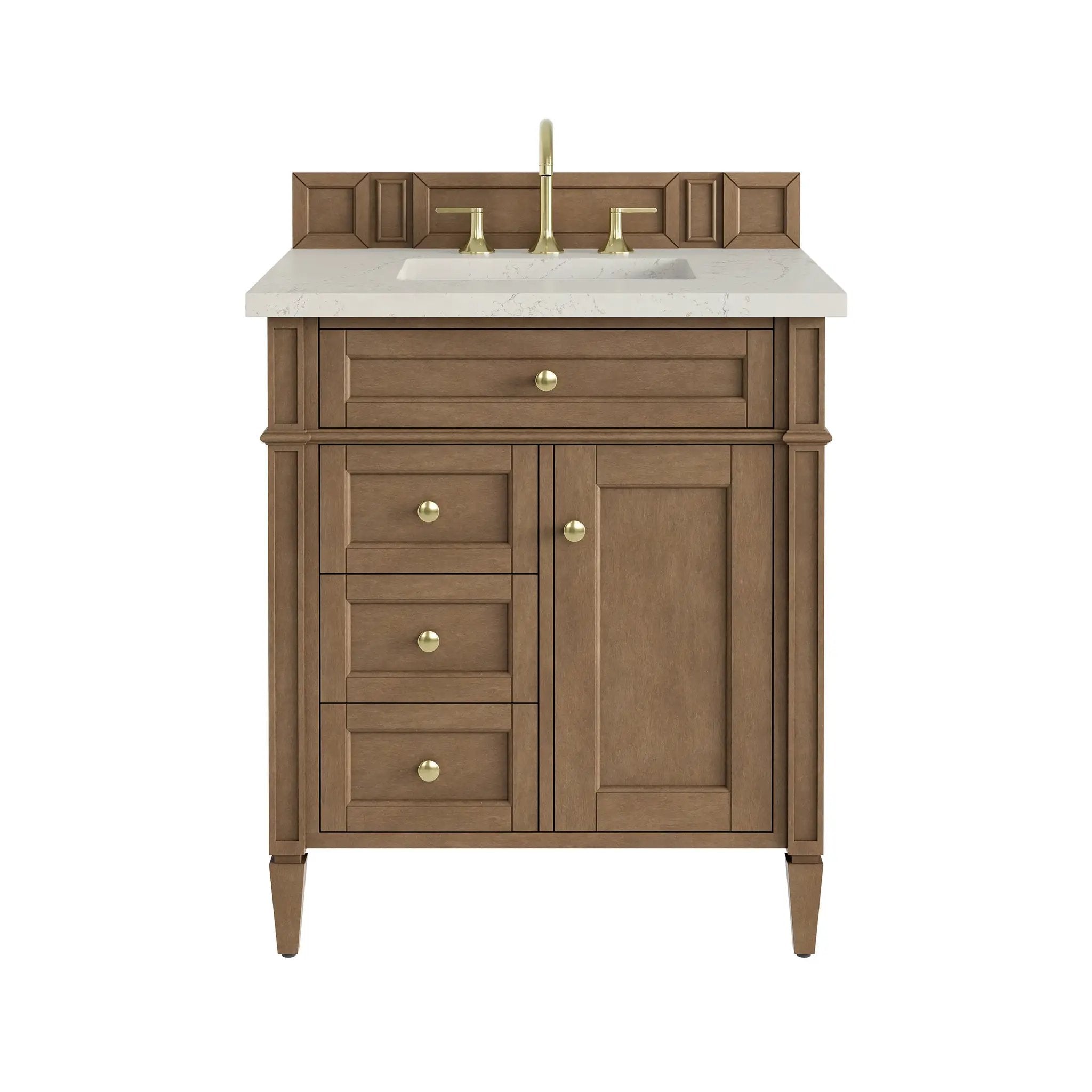James Martin Brittany 30" Single Vanity Set - Pecan by James Martin Vanities