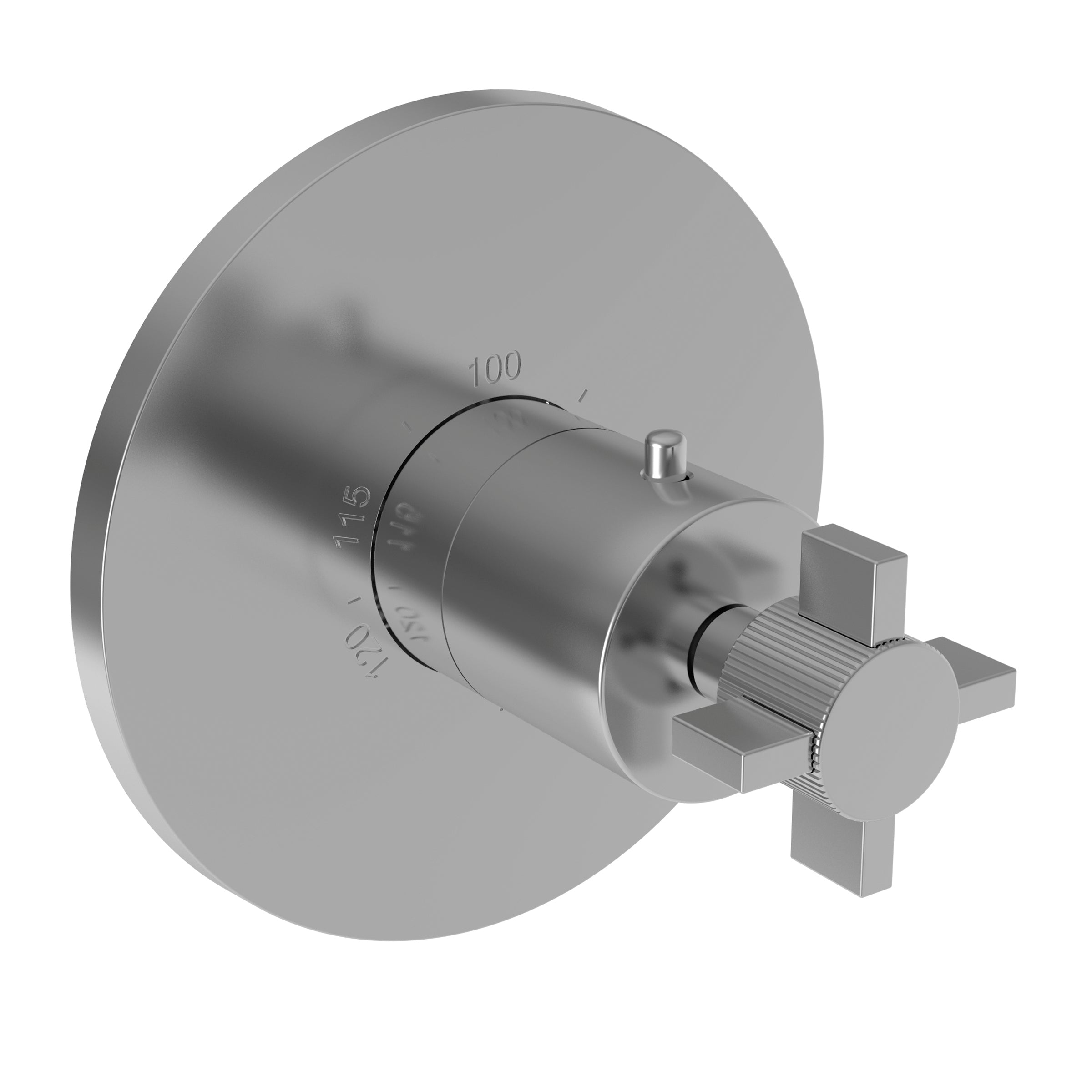 polished chrome trim plate