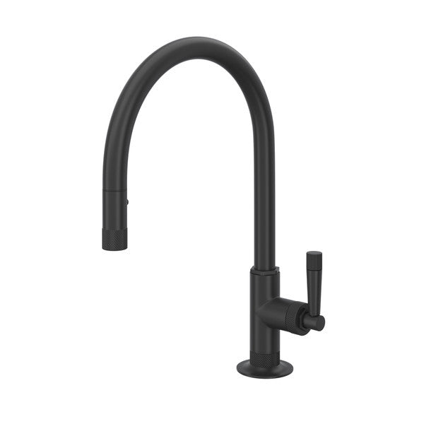 Rohl Graceline Pull-Down Kitchen Faucet with C-Spout