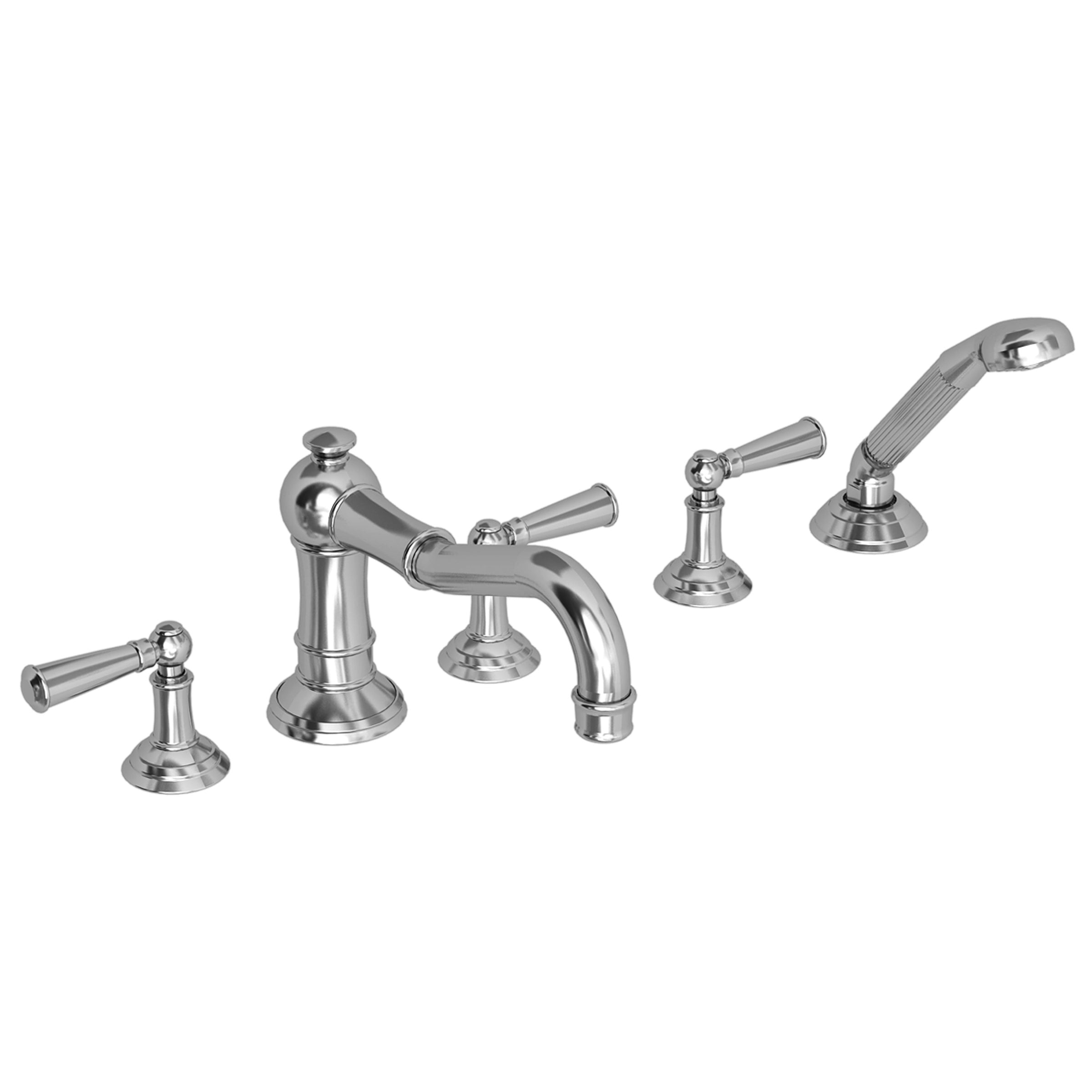 polished chrome tub faucet