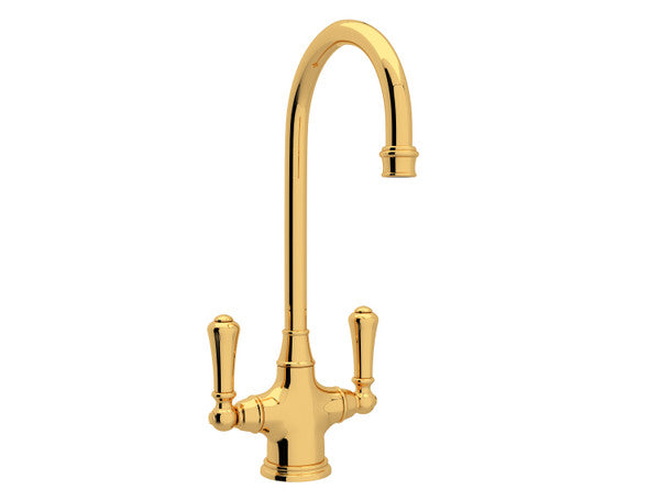 Rohl Georgian Era Two Handle Bar/Food Prep Kitchen Faucet
