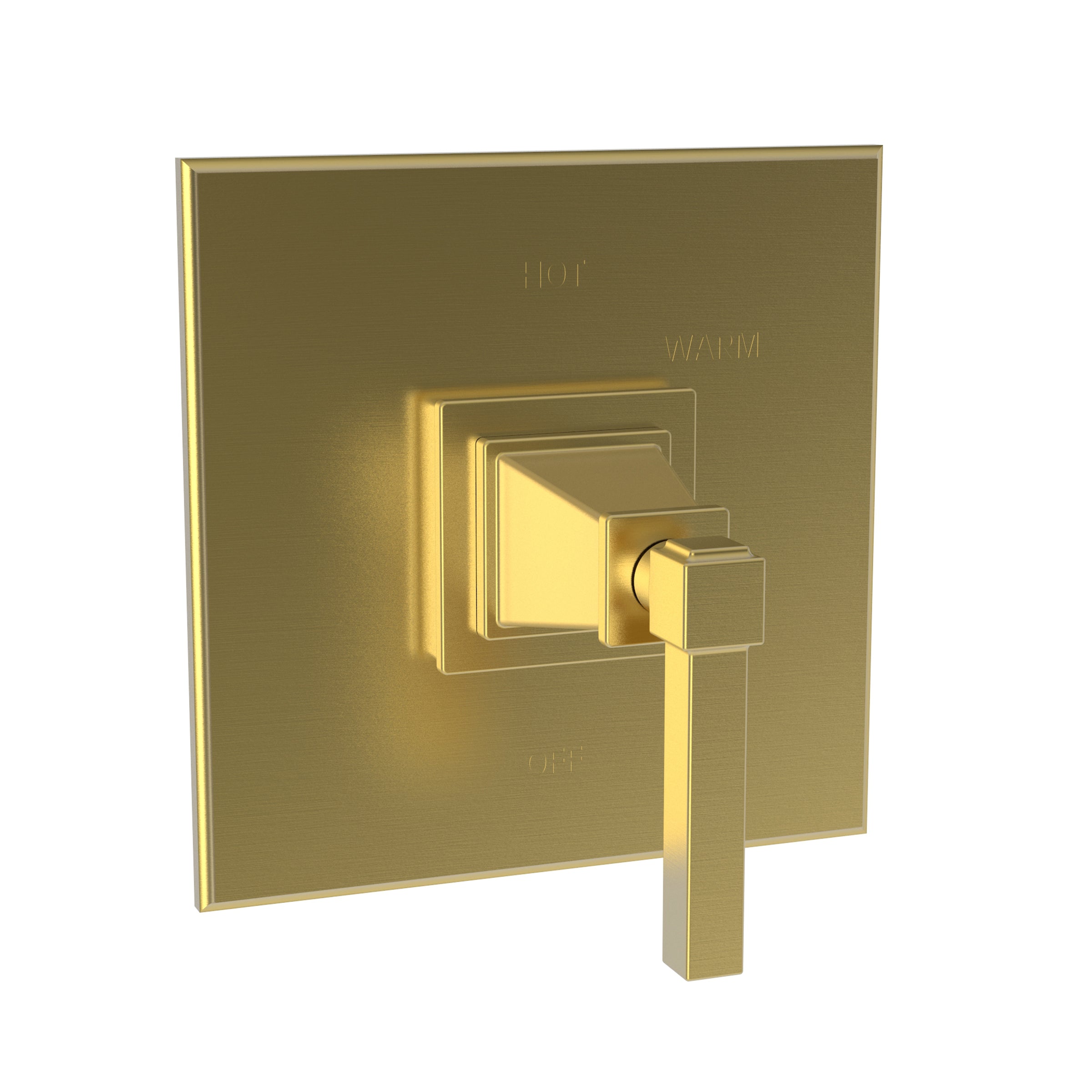 Newport Brass Malvina Balanced Pressure Shower Trim Plate with Handle. Less showerhead, arm and flange.