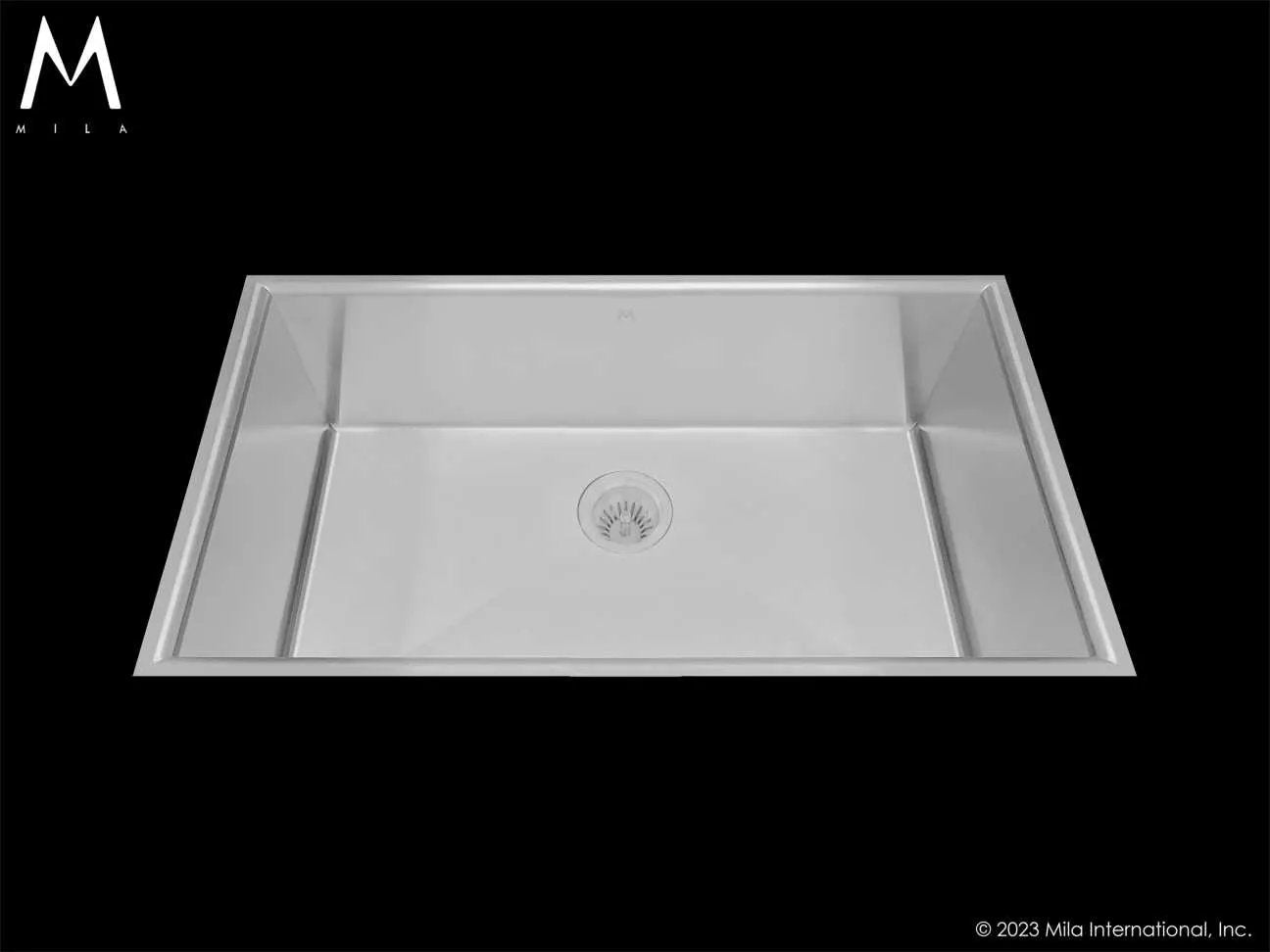 satin brushed ss kitchen sink