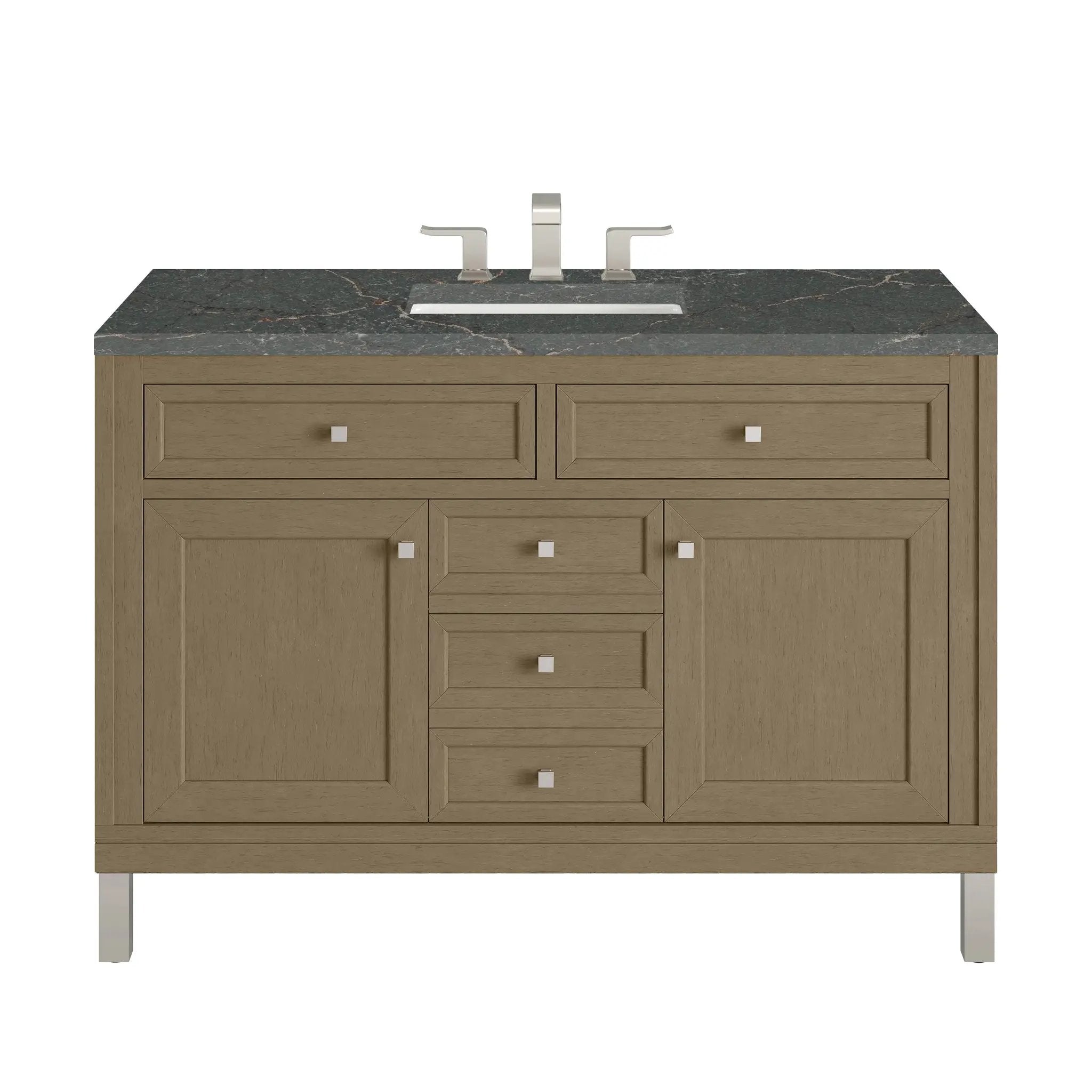 James Martin Chicago 48" Single Vanity Set - Walnut Whisper by James Martin Vanities