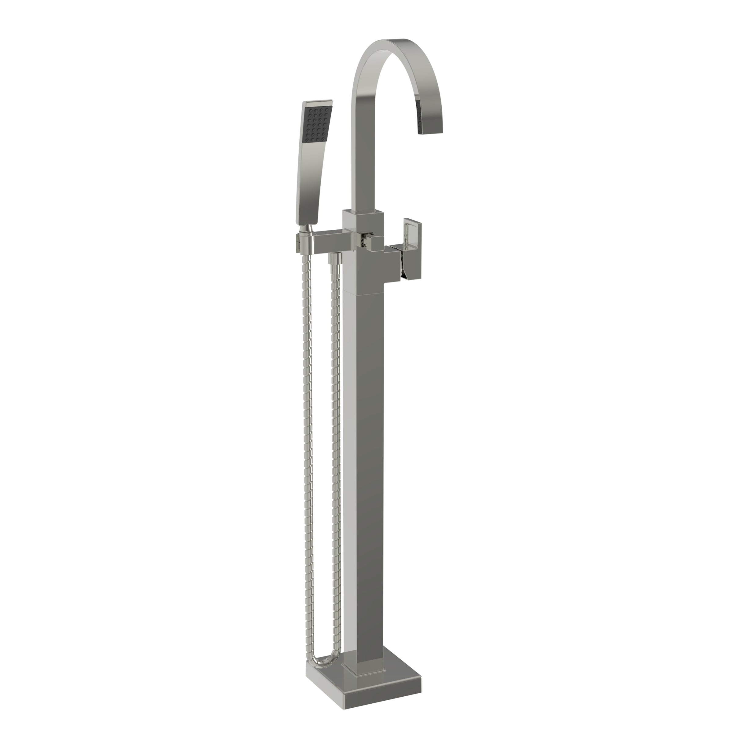 Newport Brass Secant Exposed Tub and Hand Shower Set - Free Standing