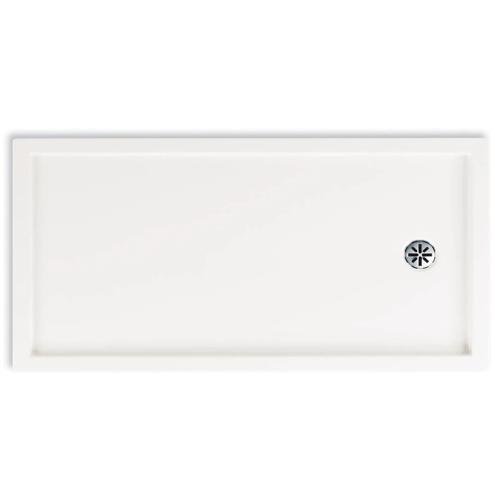 Neptune Zen Acrylic Shower Base in White by Neptune