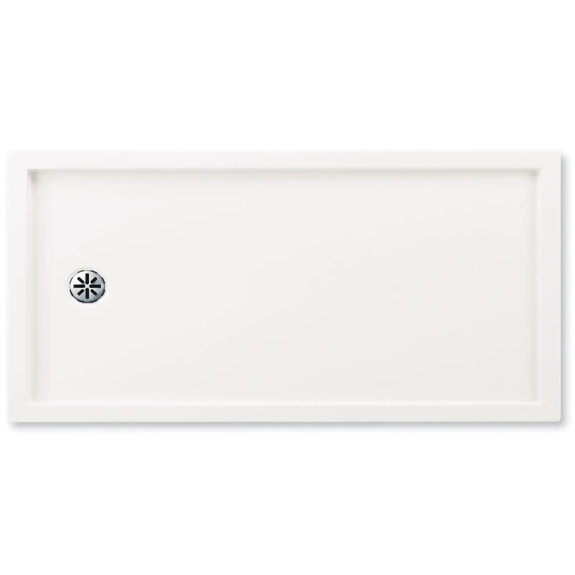 Neptune Zen Acrylic Shower Base in White by Neptune