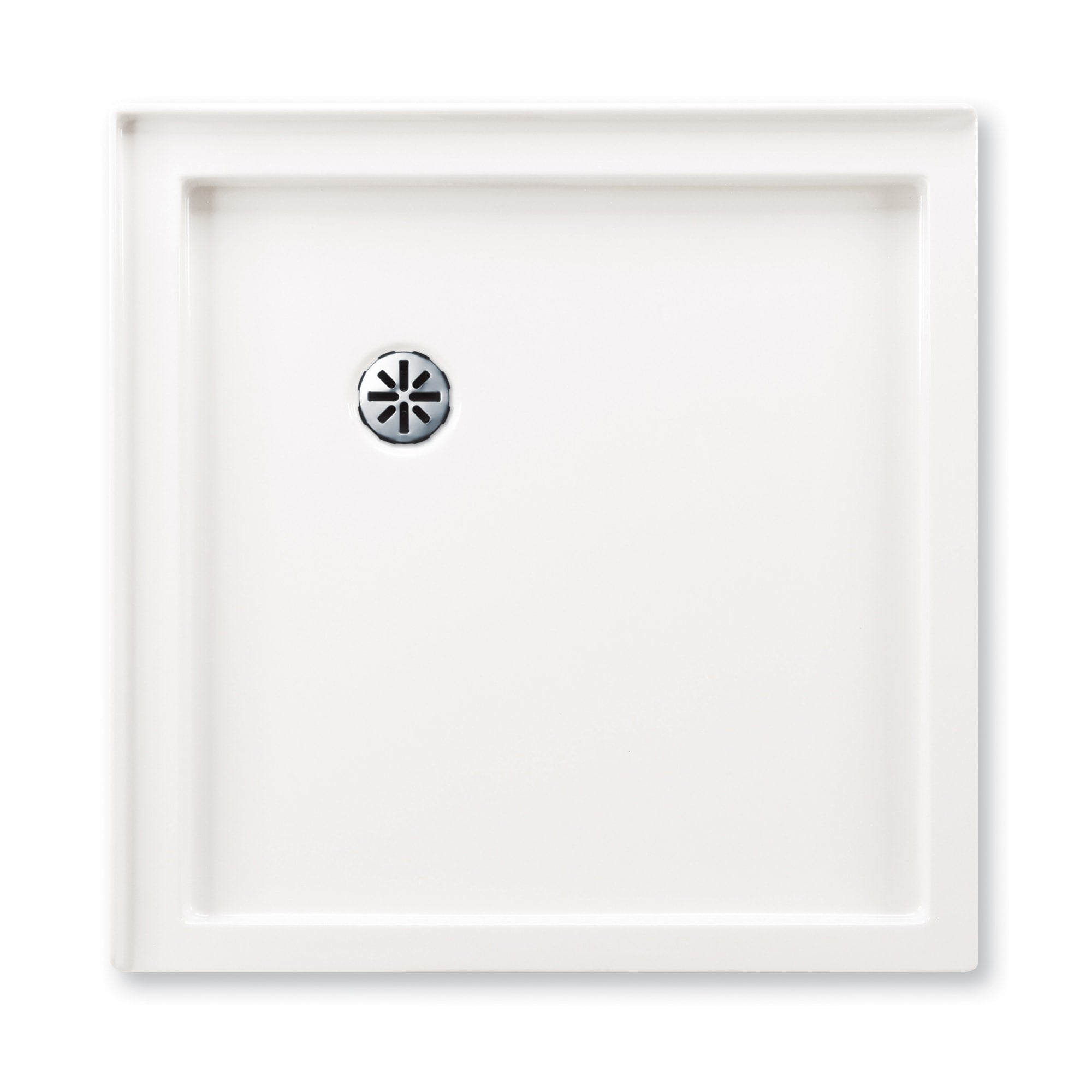 Neptune Zen Acrylic Shower Base in White