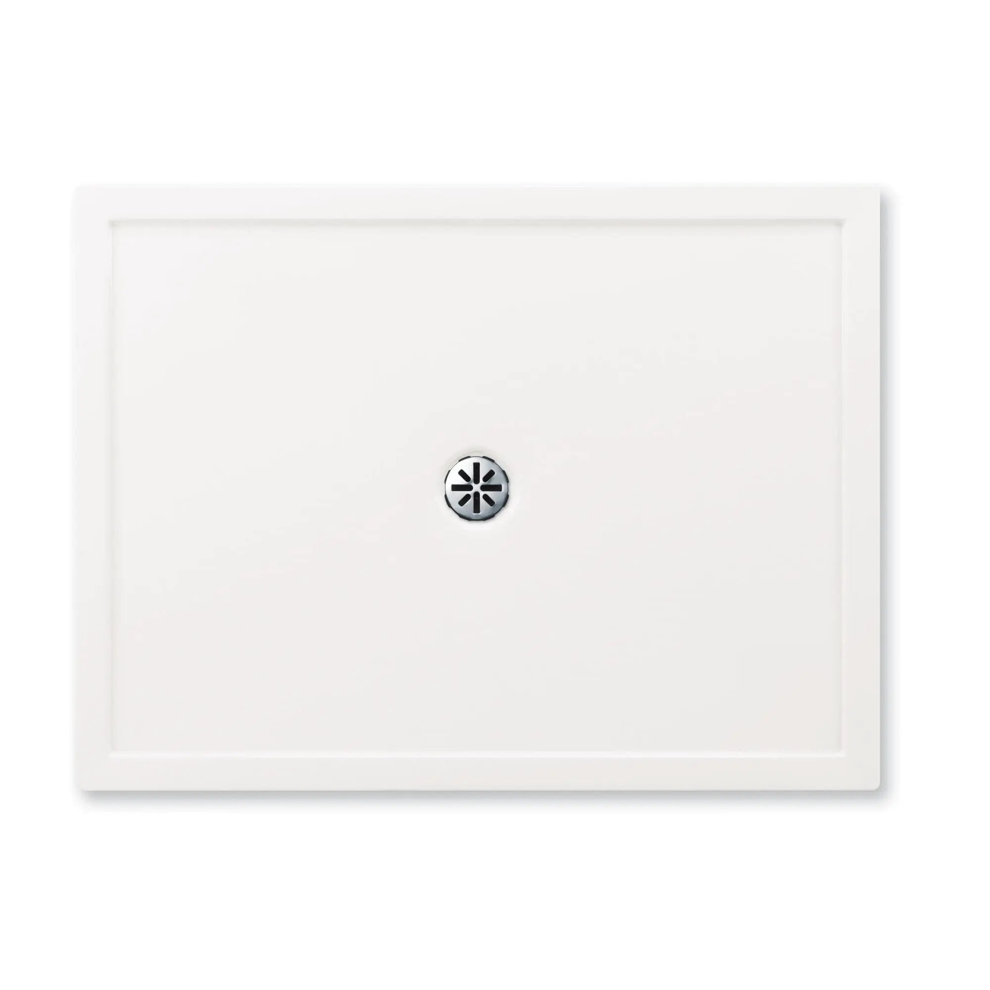 Neptune Zen Acrylic Shower Base in White by Neptune