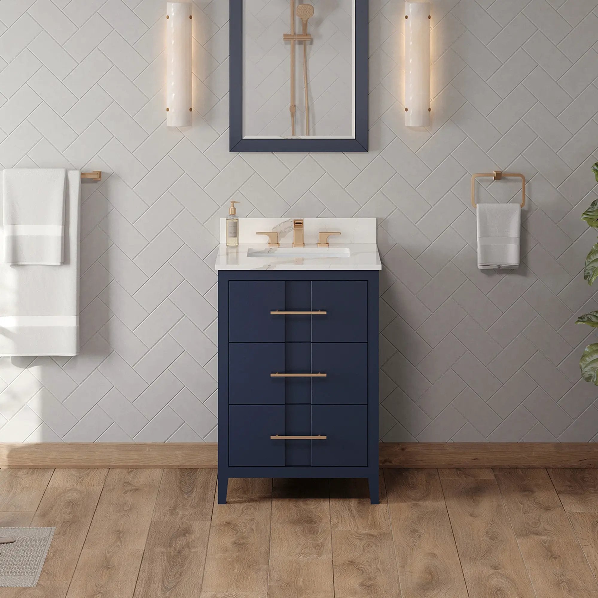 Jeffrey Alexander 24" Katara Vanity Set by Jeffrey Alexander