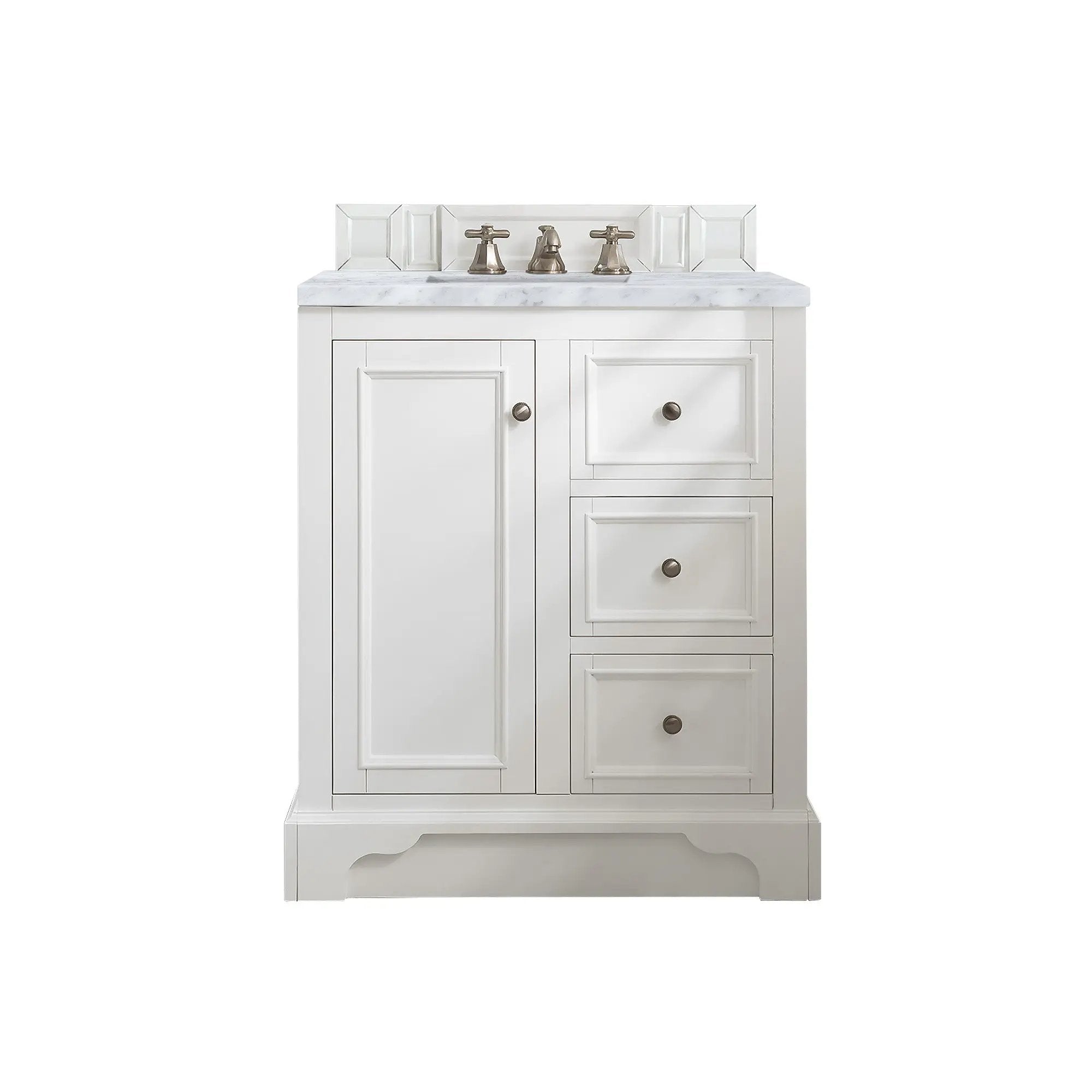 James Martin De Soto 30" Single Vanity Set - Bright White by James Martin Vanities