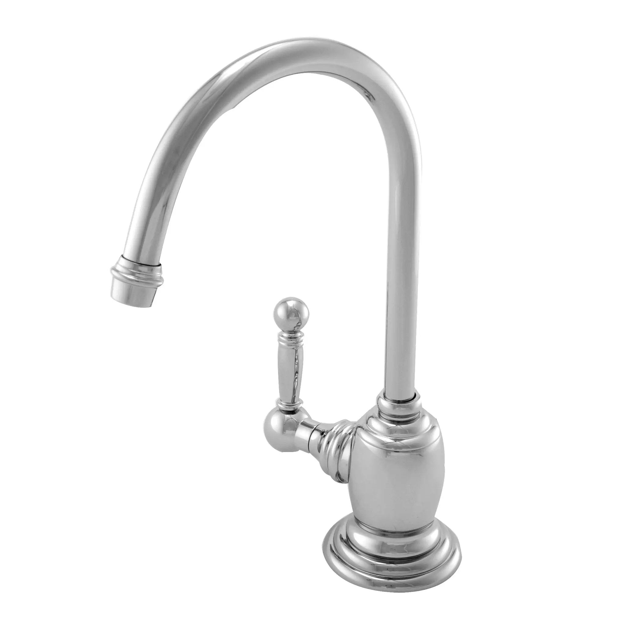 polished chrome water dispenser