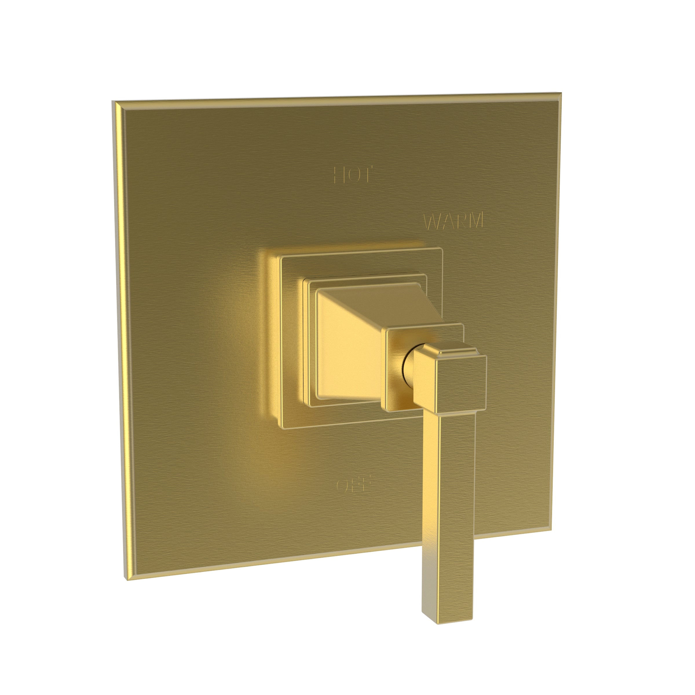 Newport Brass Malvina Balanced Pressure Shower Trim Plate with Handle. Less showerhead, arm and flange.